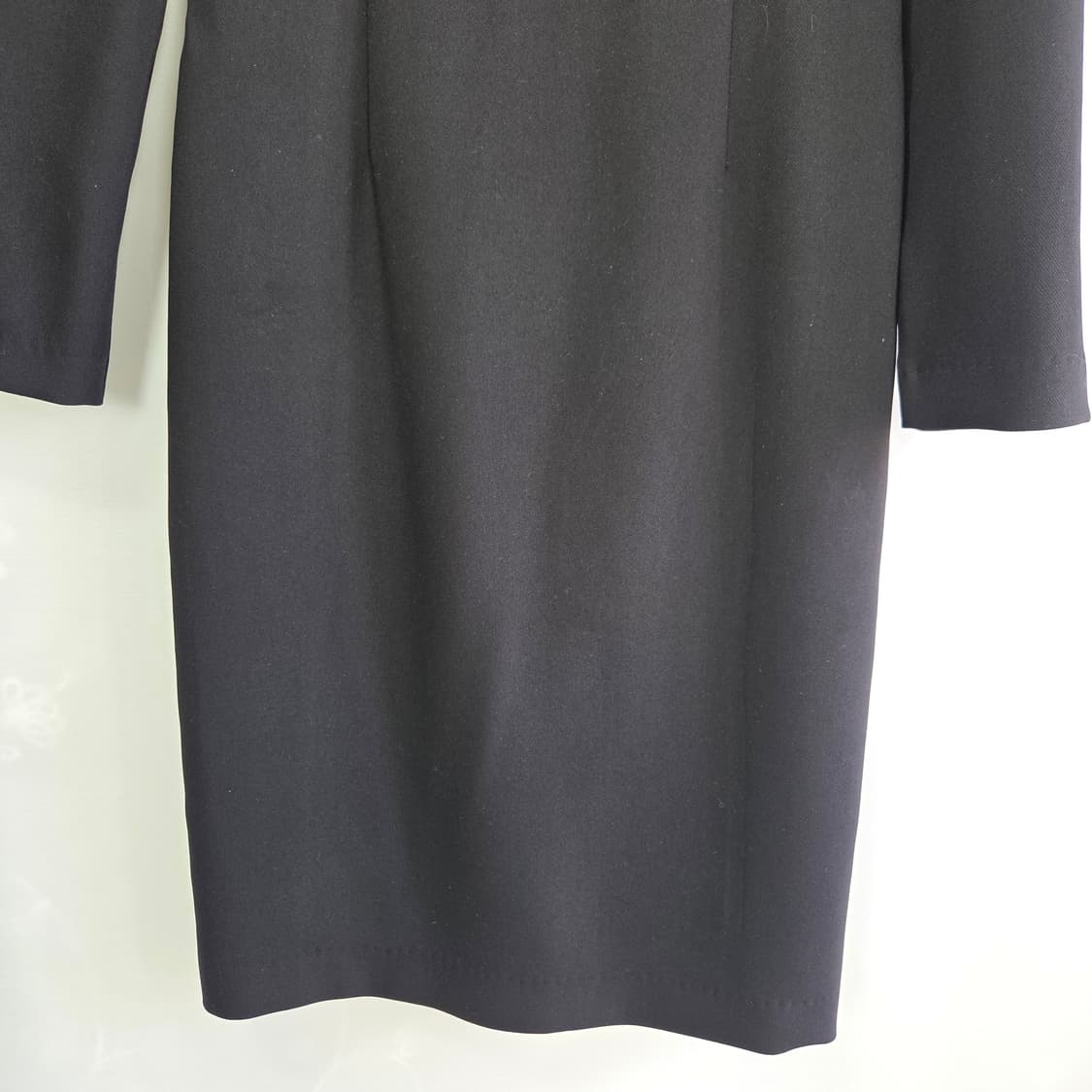 [BENITO] 베니토 배색 진주 버튼 원피스 여성 s 상품이미지4