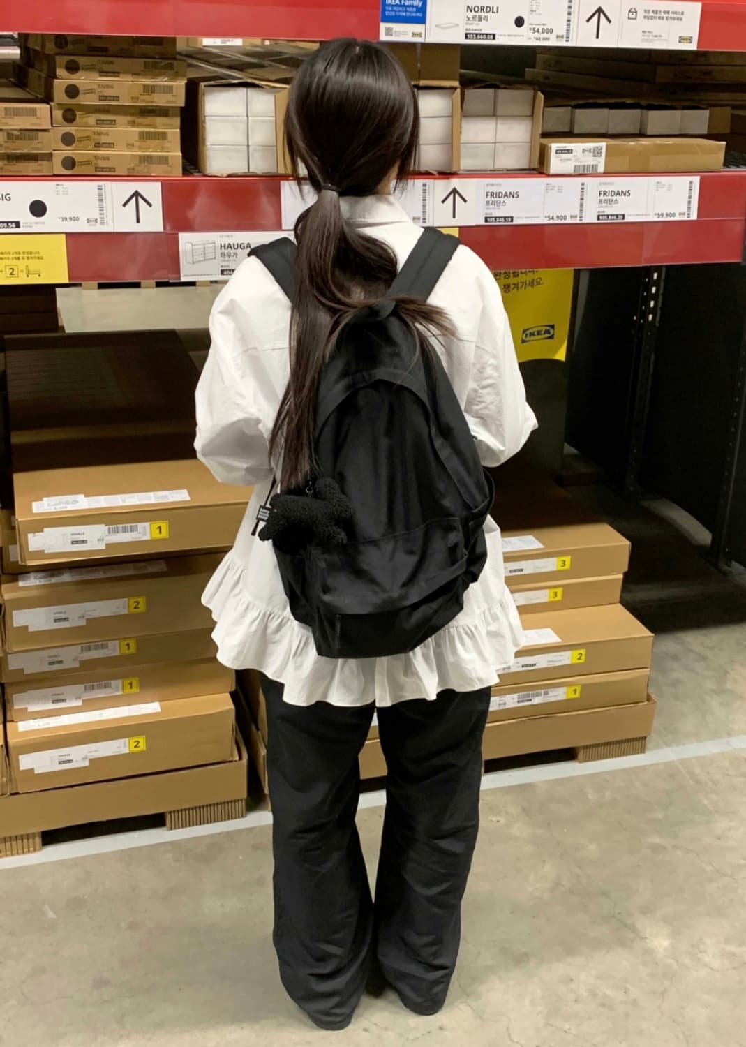 솔브 셔츠 프릴 원피스  상품이미지4