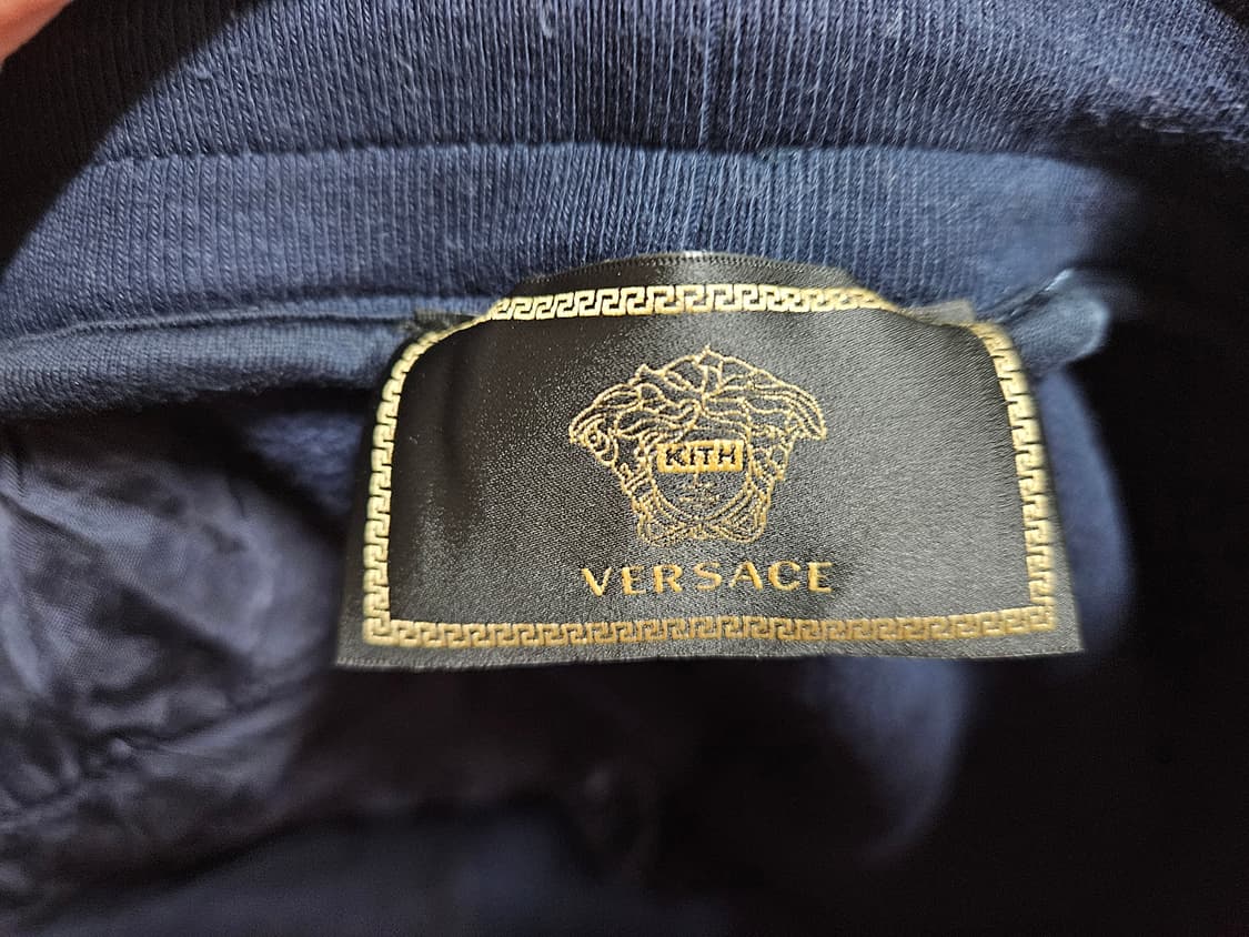 KITH x VERSACE / 키스 x 베르사체 스웻팬츠 네이비 상품이미지2