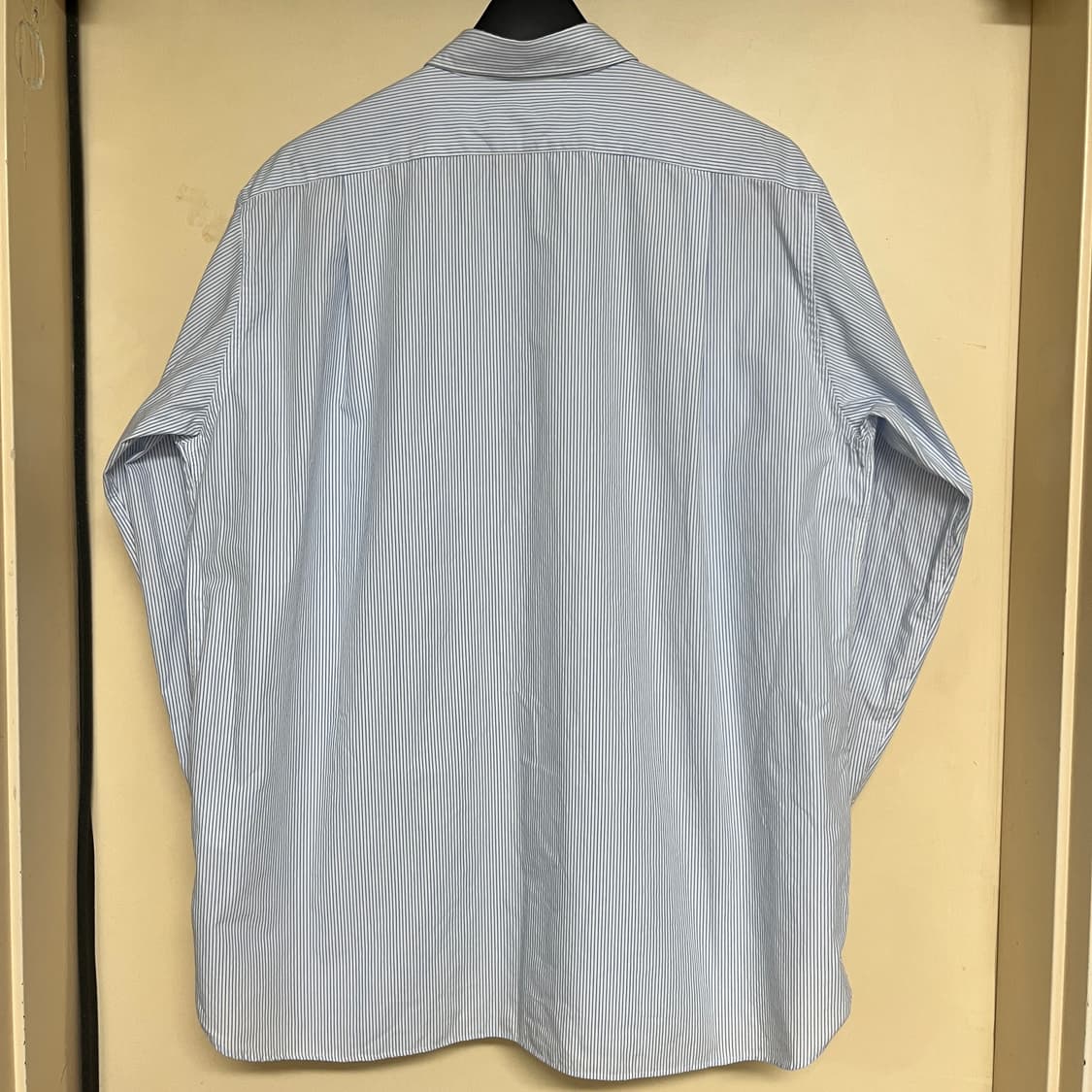 [M] 나나미카 윈드셔츠 블루 스트라이프 nanamica 상품이미지5