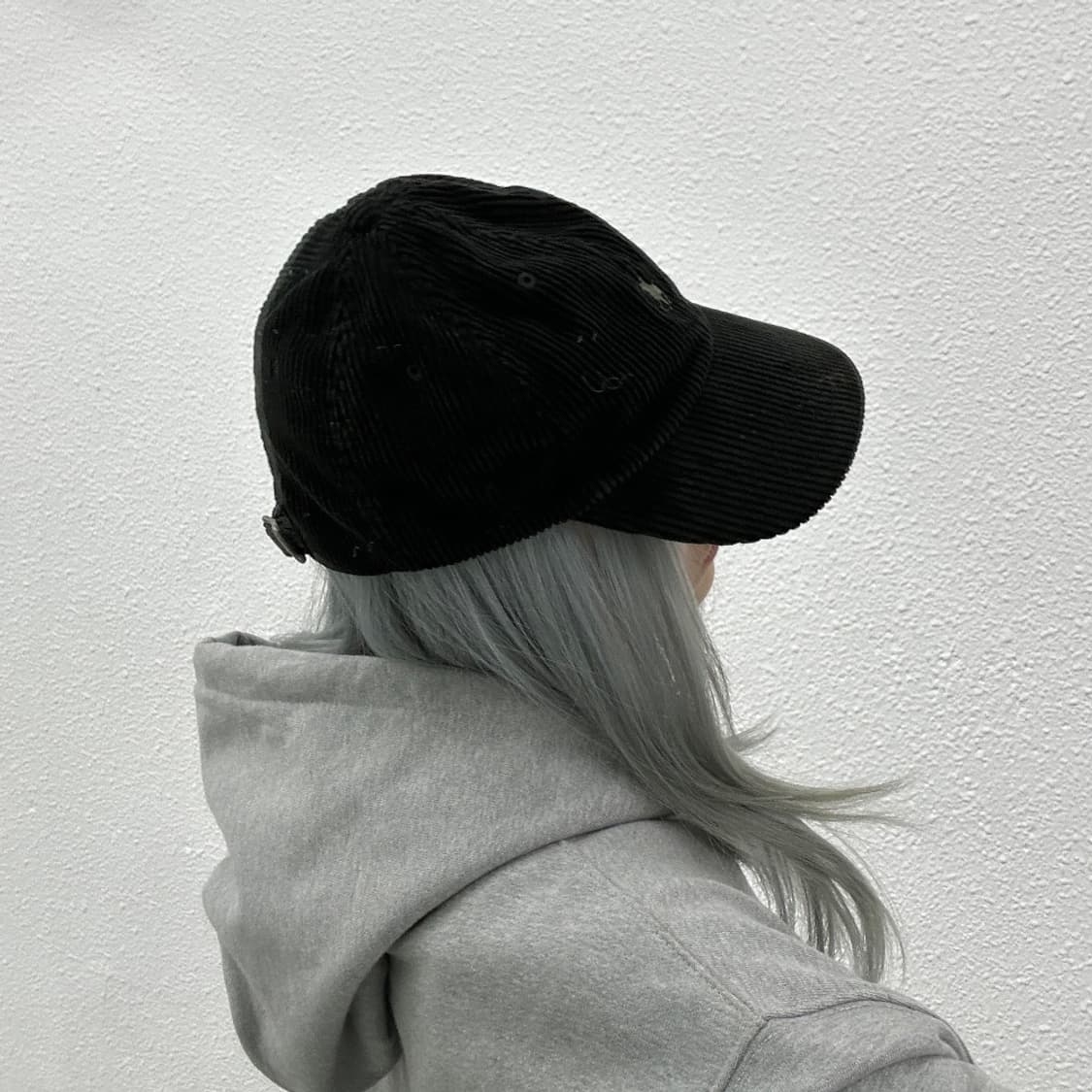 폴로 랄프로렌 그린포니 코듀로이 블랙 볼캡 상품이미지2