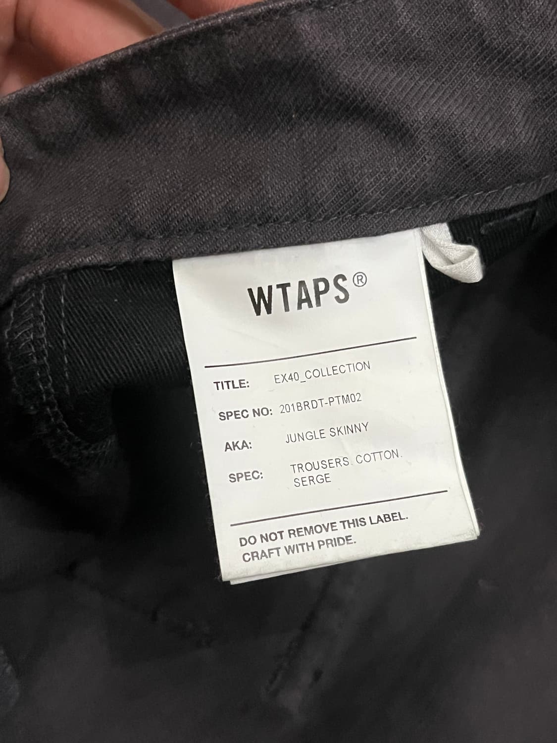 WTAPS JUNGLE SKINNY PANTS (31) 상품이미지9