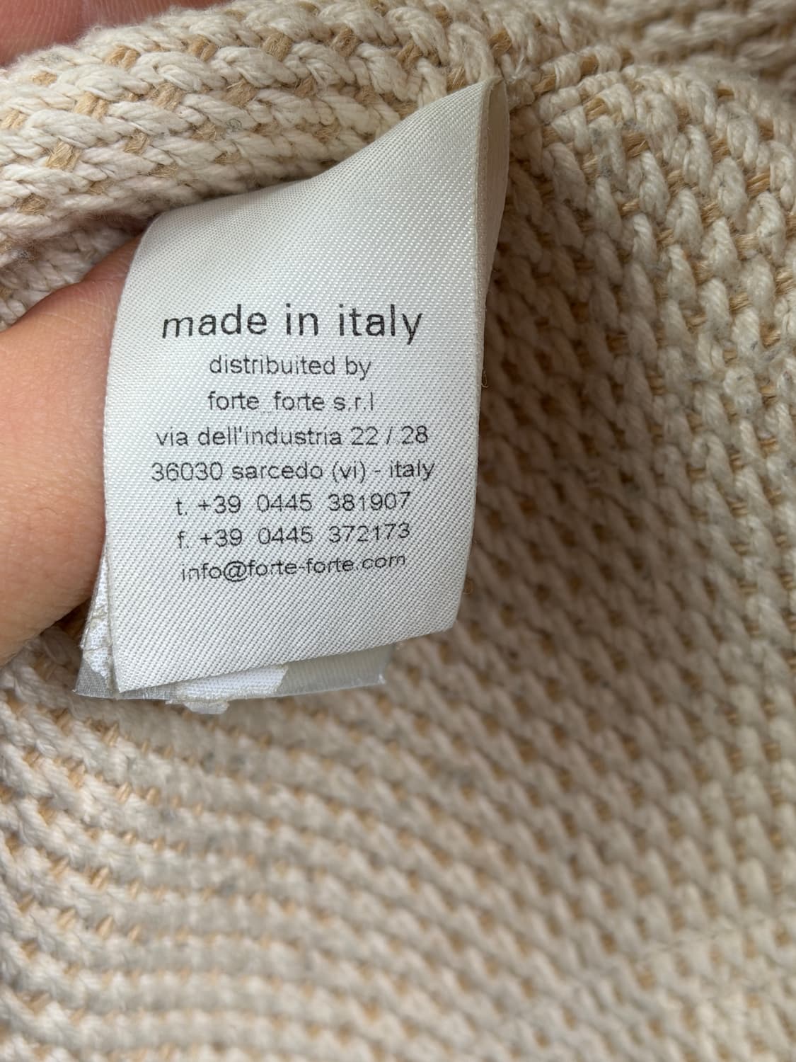 Forte_Forte 베이지 코튼 유타 블렌드 코트 0 상품이미지8