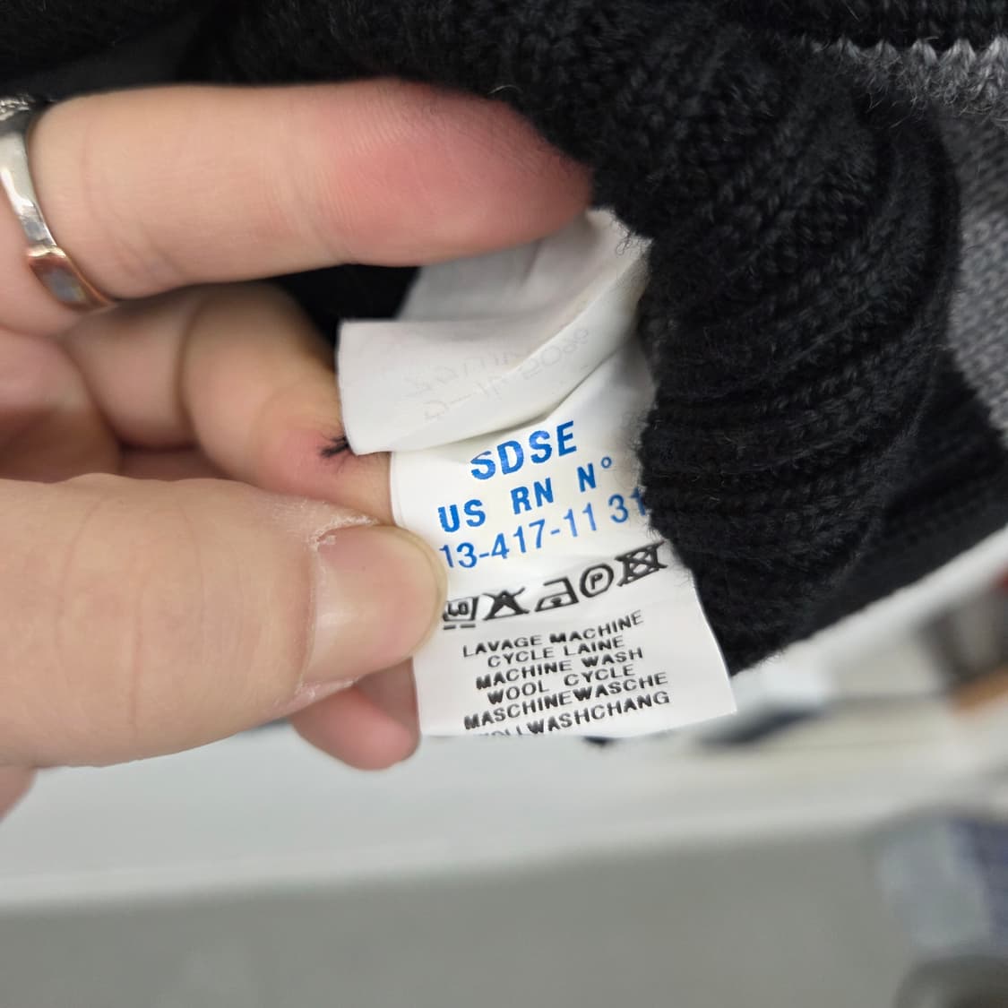 세인트제임스 스트라이프 집업 니트 M 상품이미지7