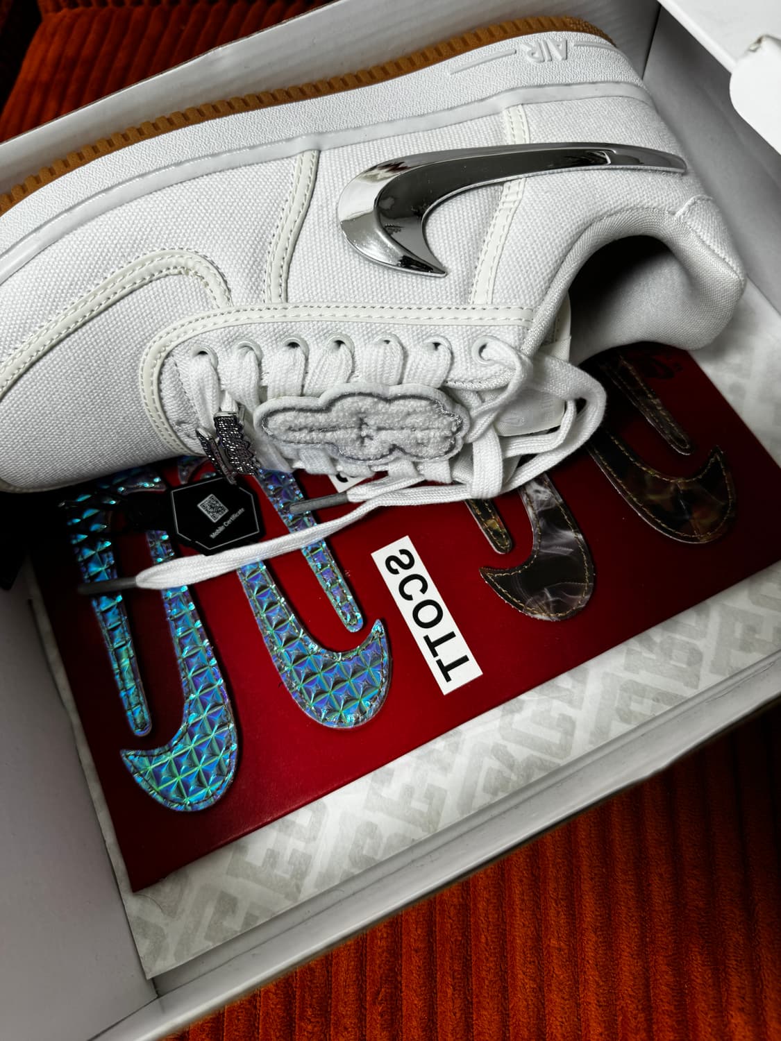 [265] 나이키 트레비스 스캇 에어포스 세일 상품이미지2