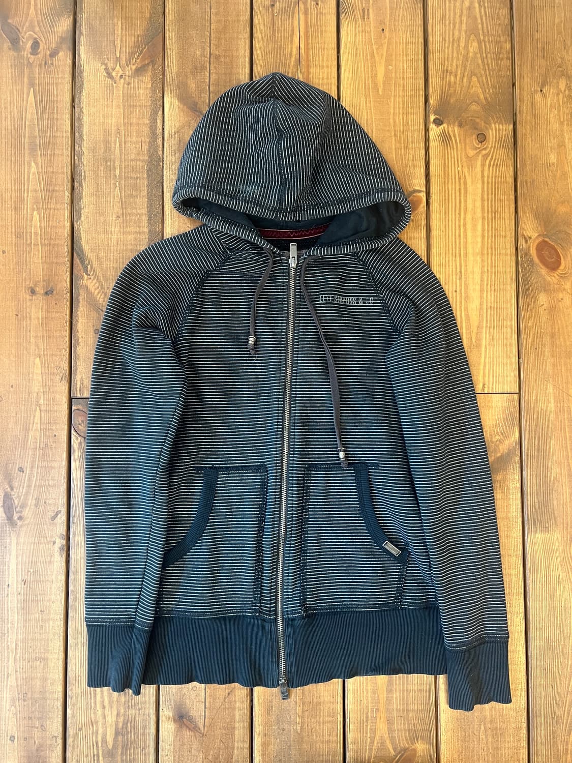 리바이스 블랙 스트라이프 후드집업 상품이미지7