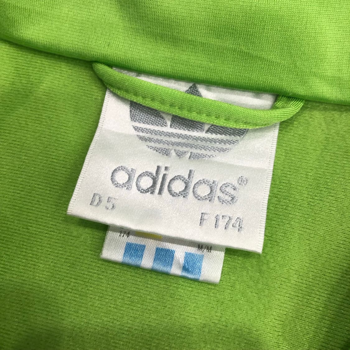 아디다스 80s 네온 파이어버드 형광 져지 트랙탑 희귀져지 상품이미지7