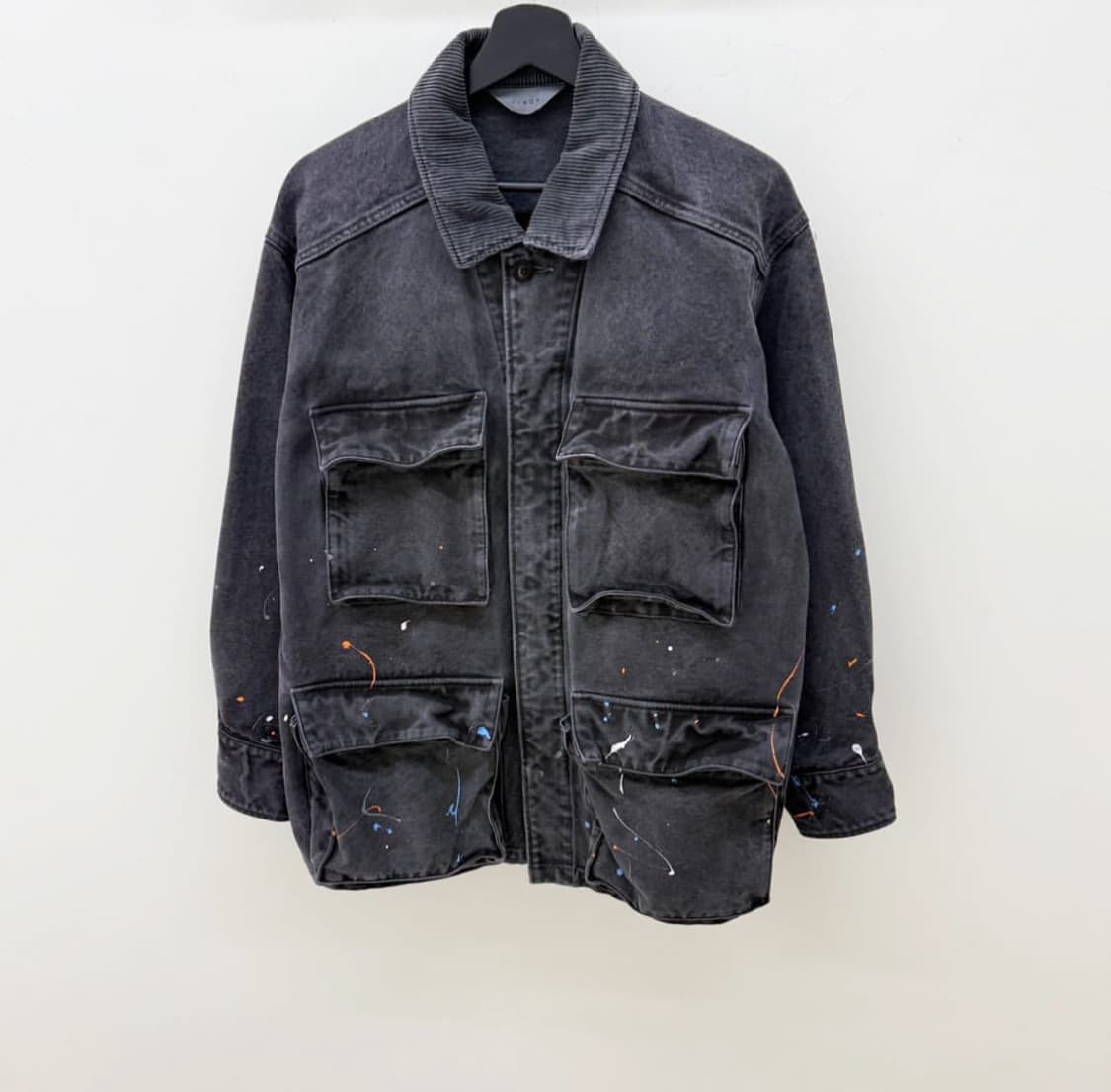 지에다 페인팅 필드 자켓 상품이미지1