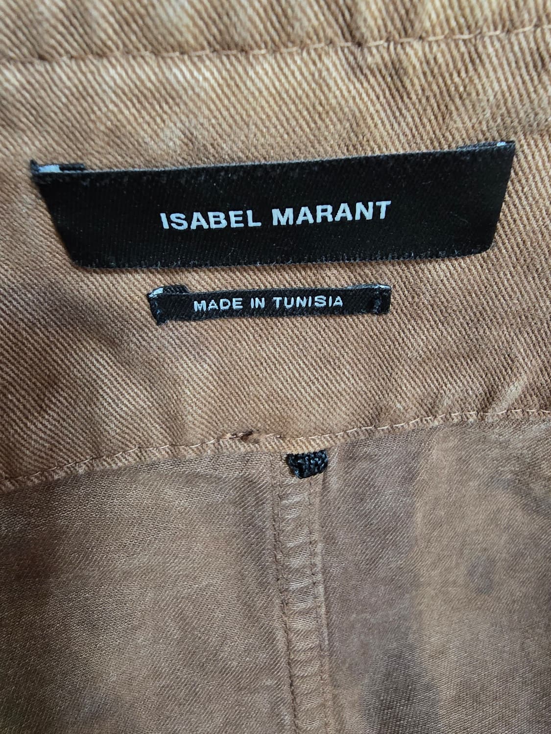 이자벨마랑 브라운 벨트 카고 와이드 팬츠 (1942) 상품이미지3