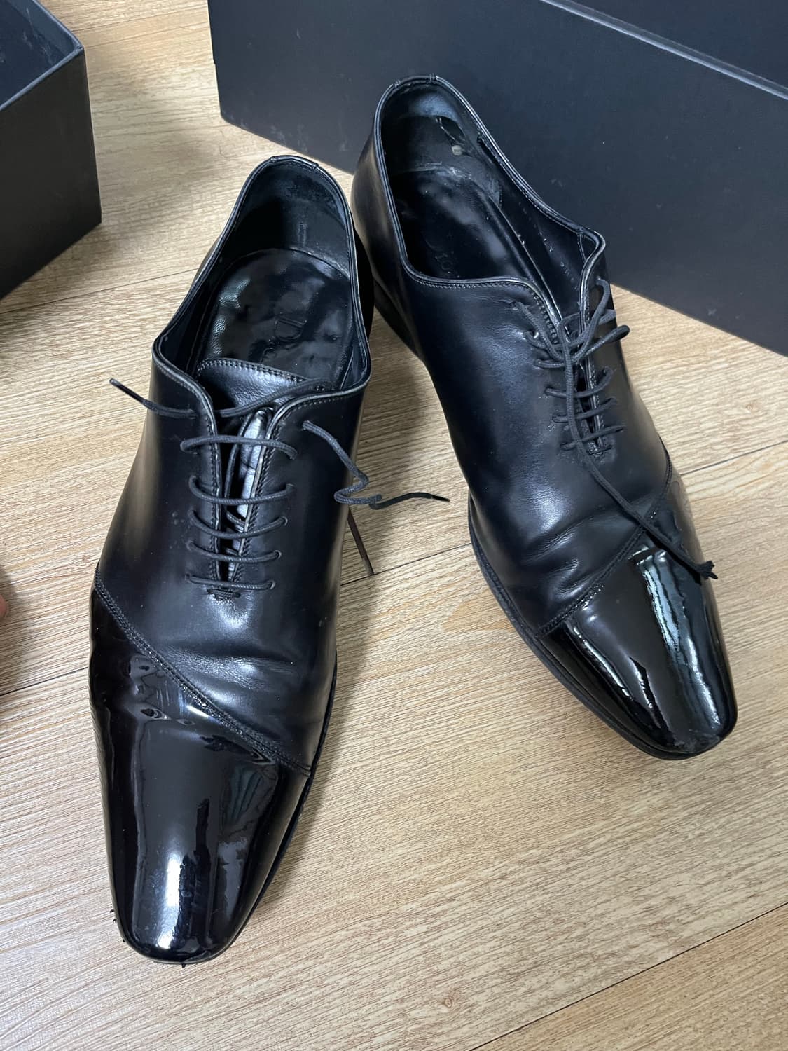 디올옴므 half leather 더비슈즈 상품이미지2