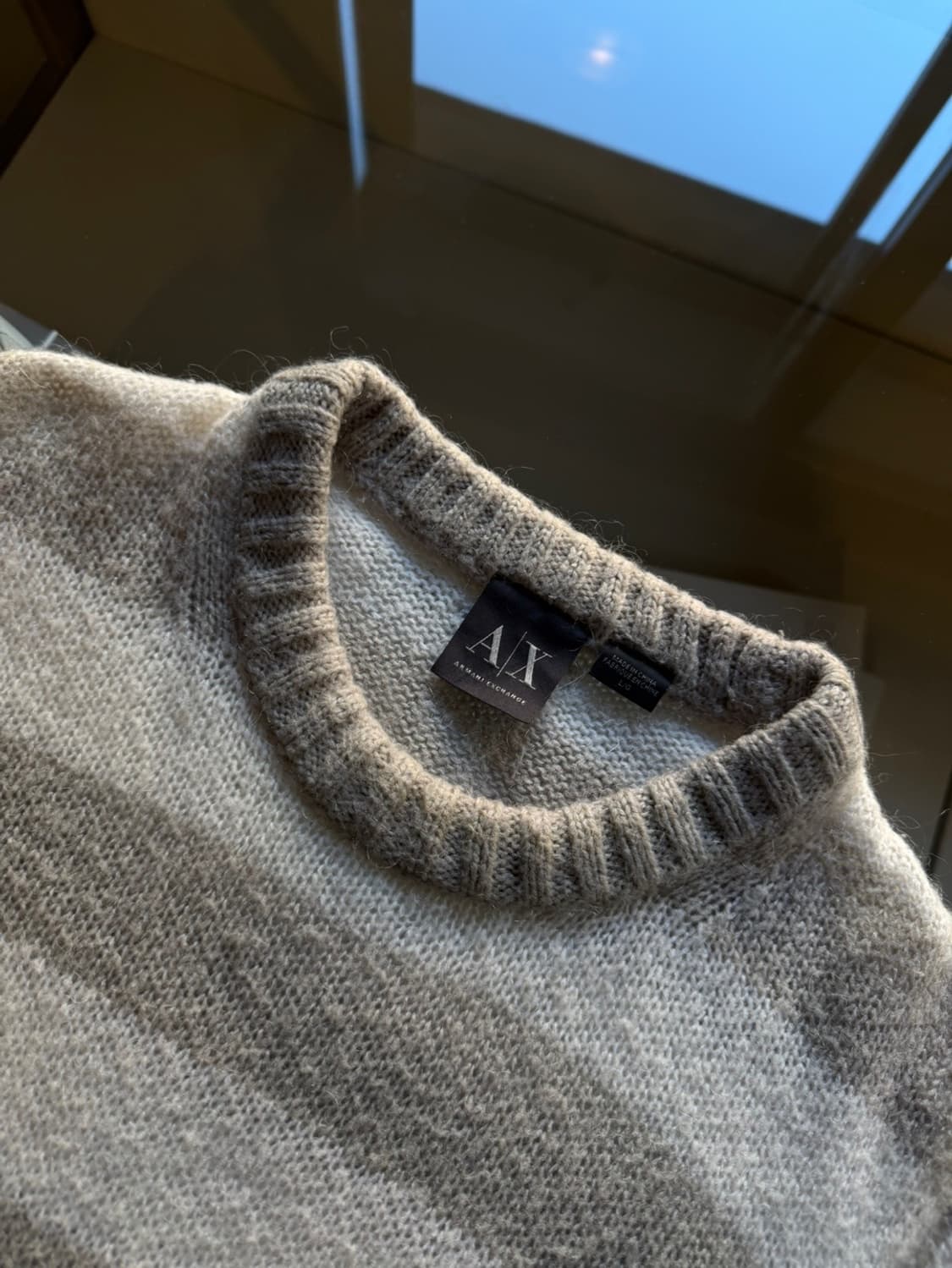 아르마니 익스체인지 알파카 니트 100 상품이미지8