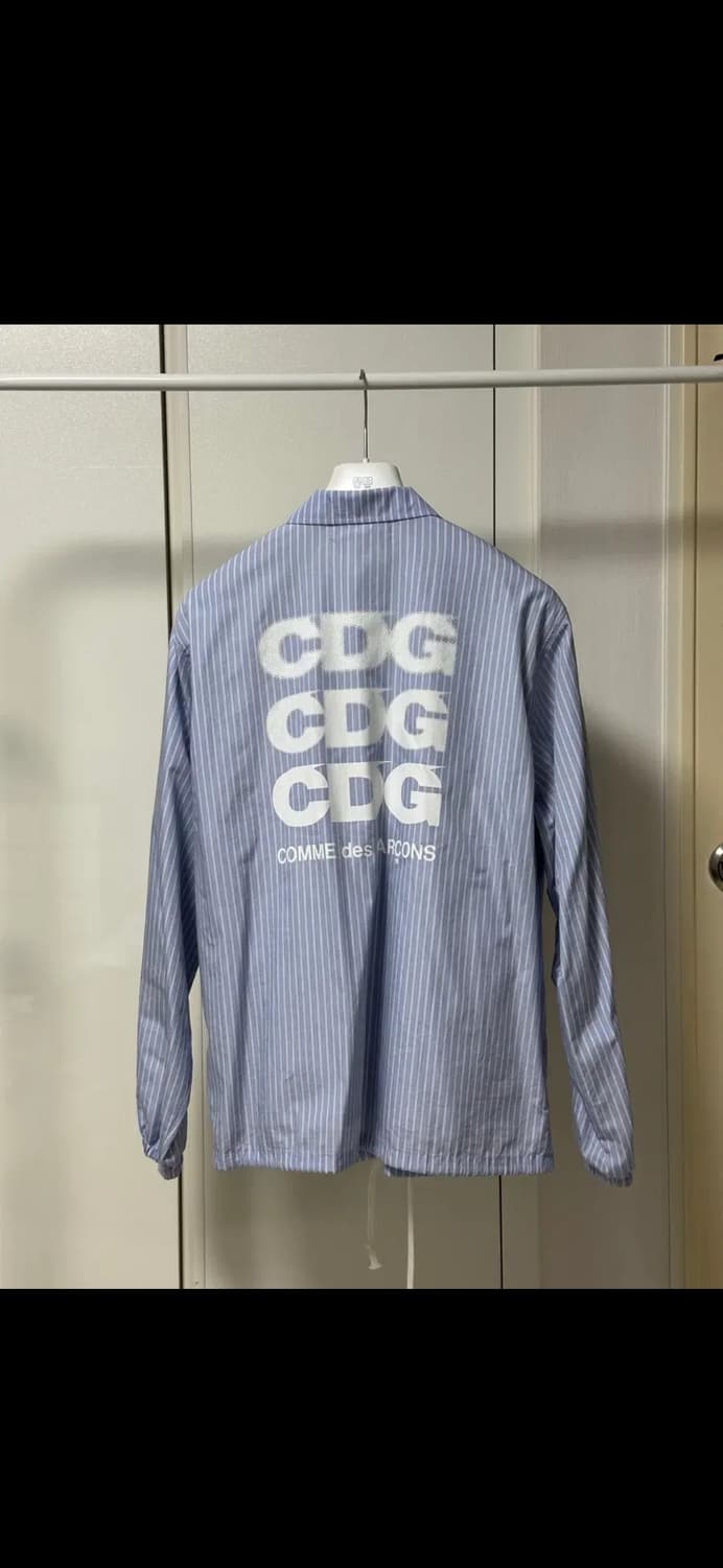 CDG 스트라이프 코치 자켓(L) 상품이미지3
