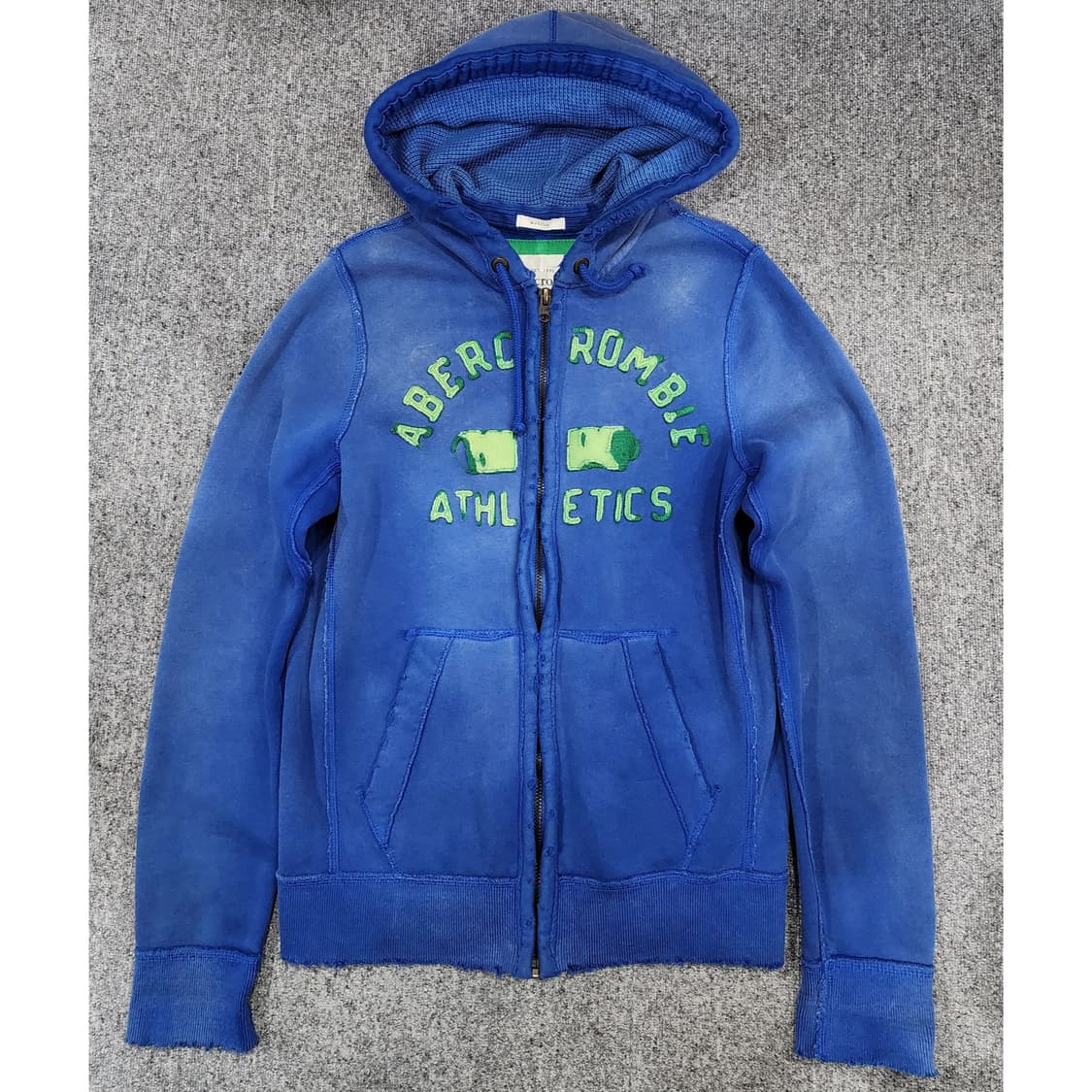 아베크롬비 빈티지 워싱 기모 후드집업 M 상품이미지1