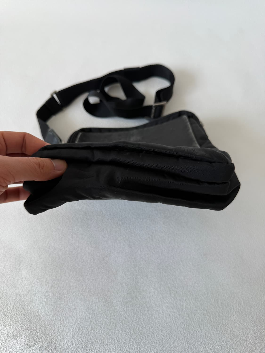 요지야마모토(SACSNY) 레더&나일론 크로스백 상품이미지5