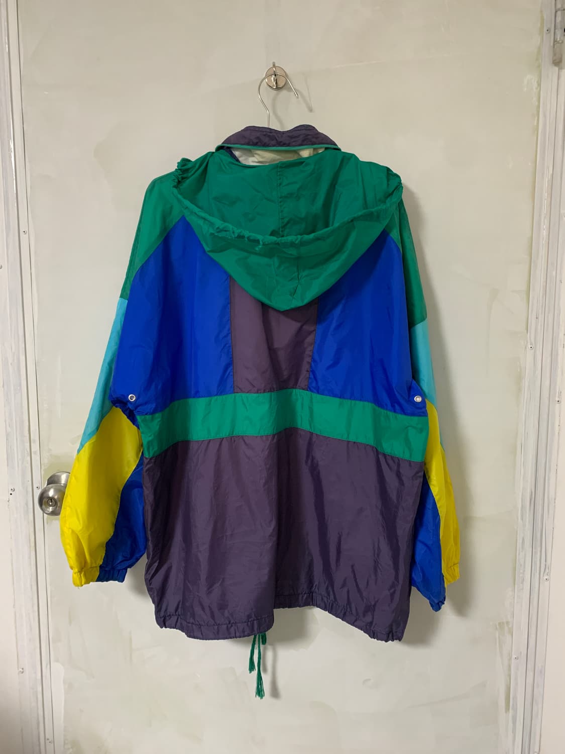 Shamp 90년대 빈티지 멀티컬러 바람막이 재킷 상품이미지2