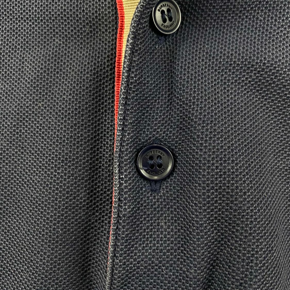 버버리 tb 아이콘 피케 폴로 셔츠 네이비 (103) 상품이미지4