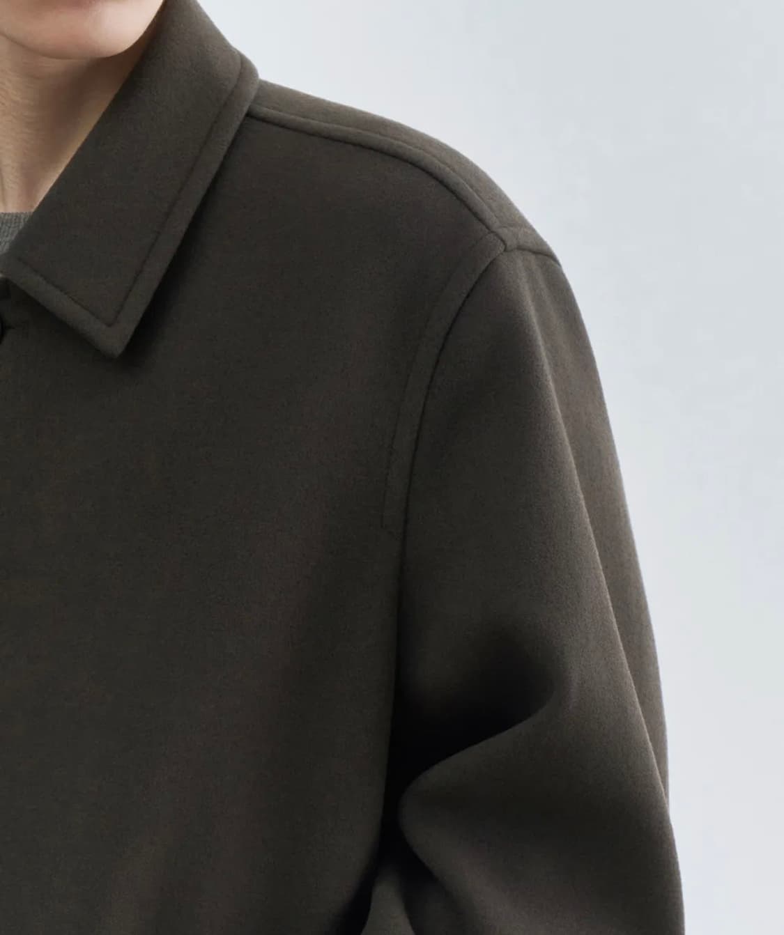 데일리 하프 발마칸 코트 [카키 브라운] L 상품이미지4