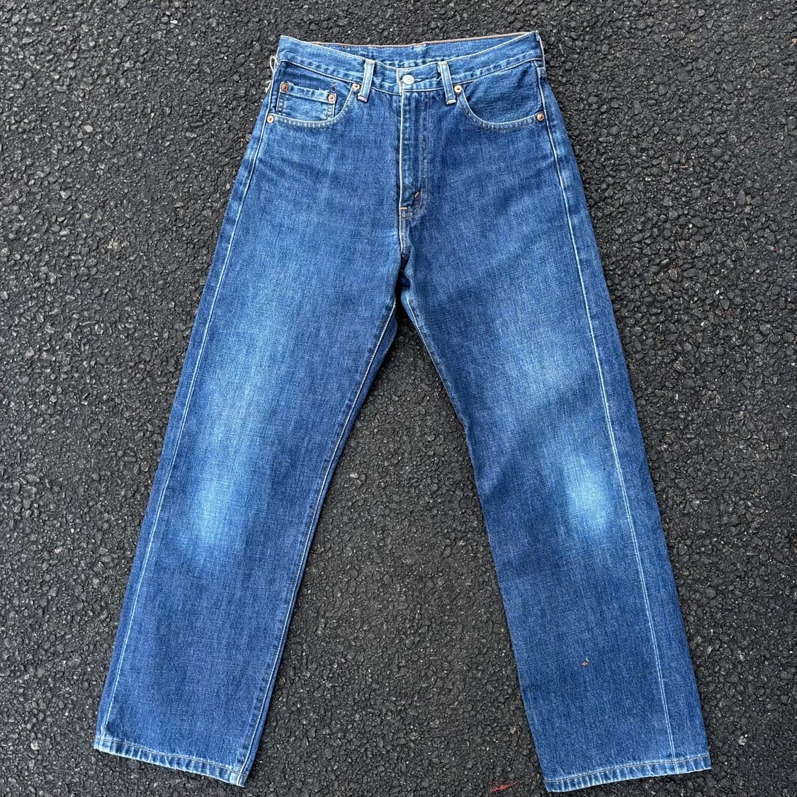 90년대 일본 리바이스 504z-xx 빅e 셀비지 상품이미지4