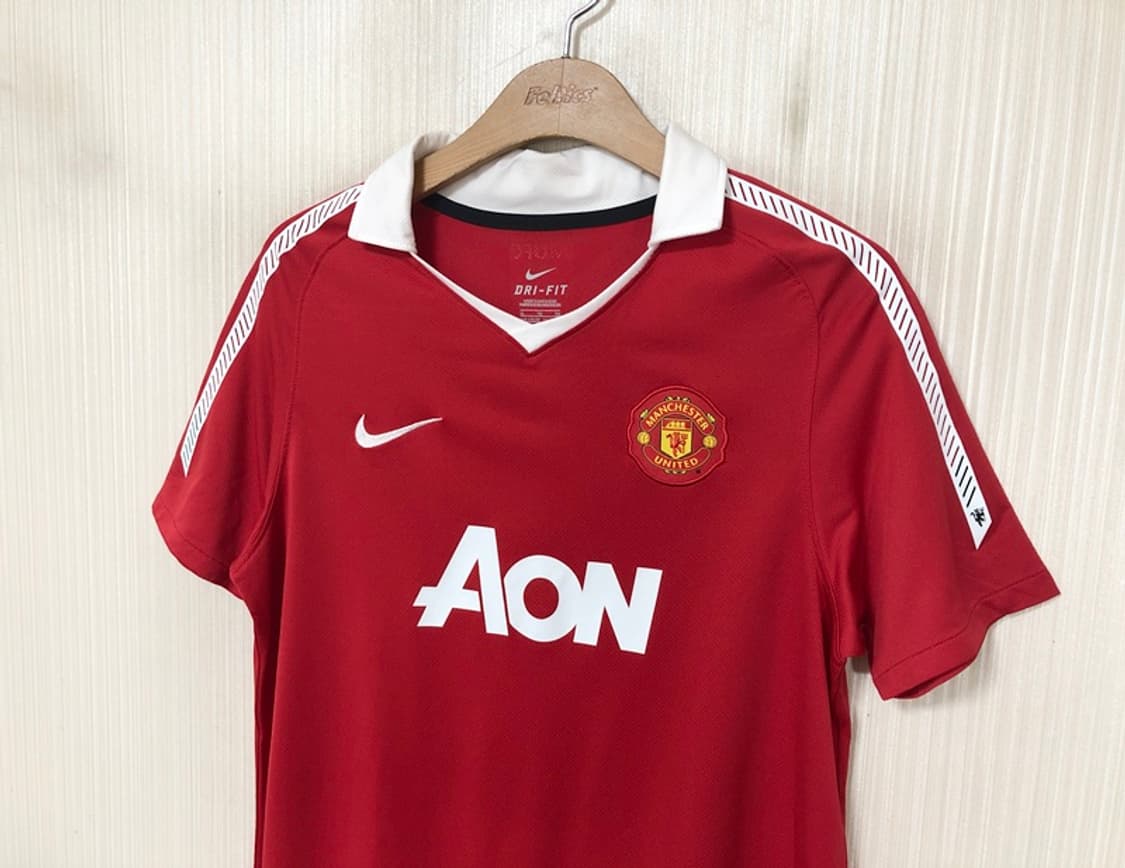 나이키 10-11 맨체스터유나이티드 홈져지 유스XL(해외) #13 박지성 상품이미지6