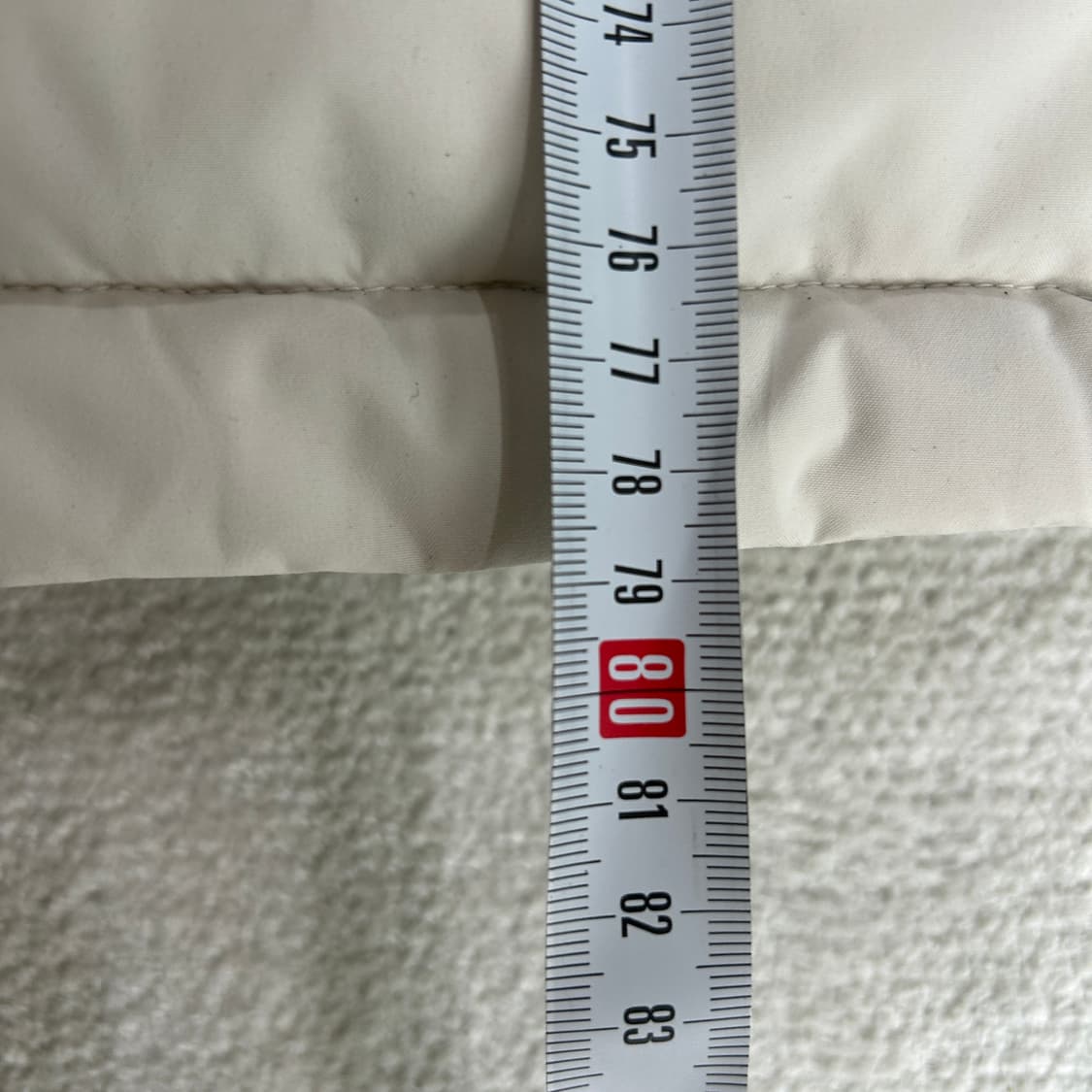 컬럼비아 아이보리색 패딩 점퍼 XL 상품이미지5