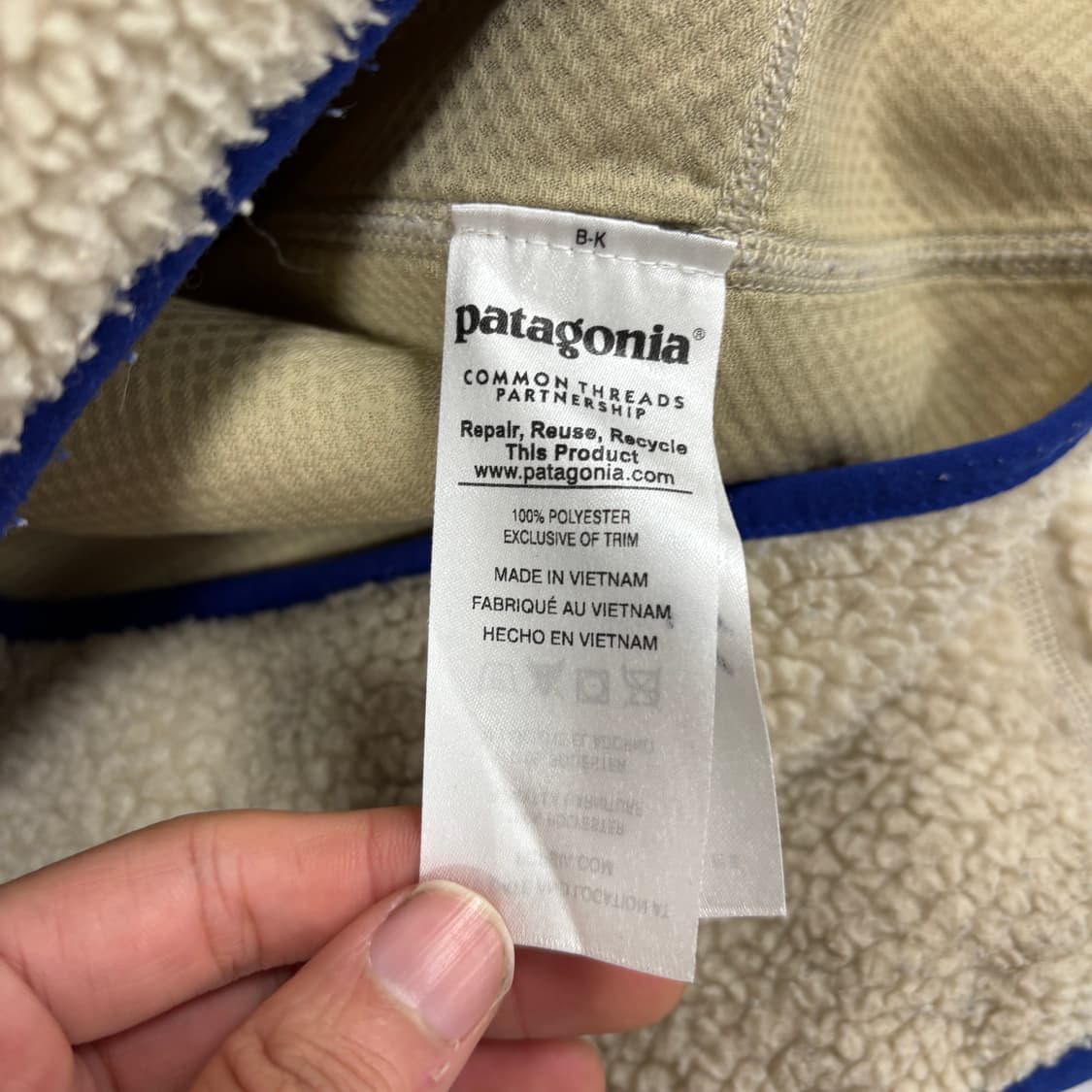 파타고니아 레트로 X 후리스 상품이미지8