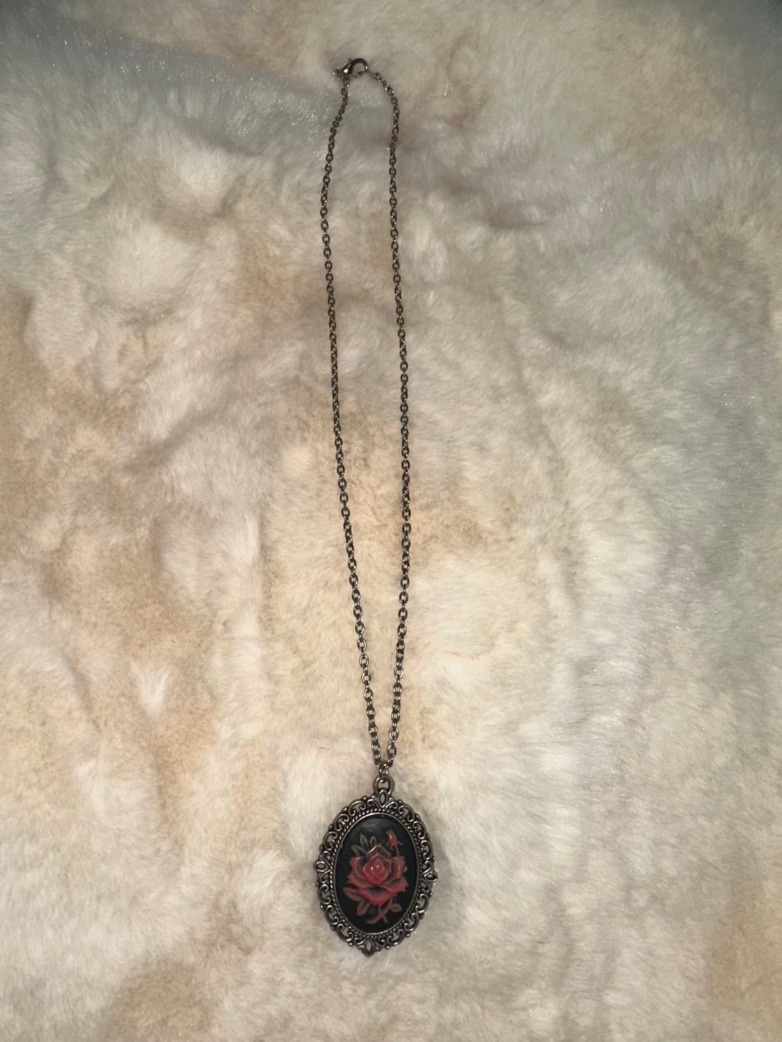 오리엔탈 고스펑크 장미 목걸이 상품이미지2