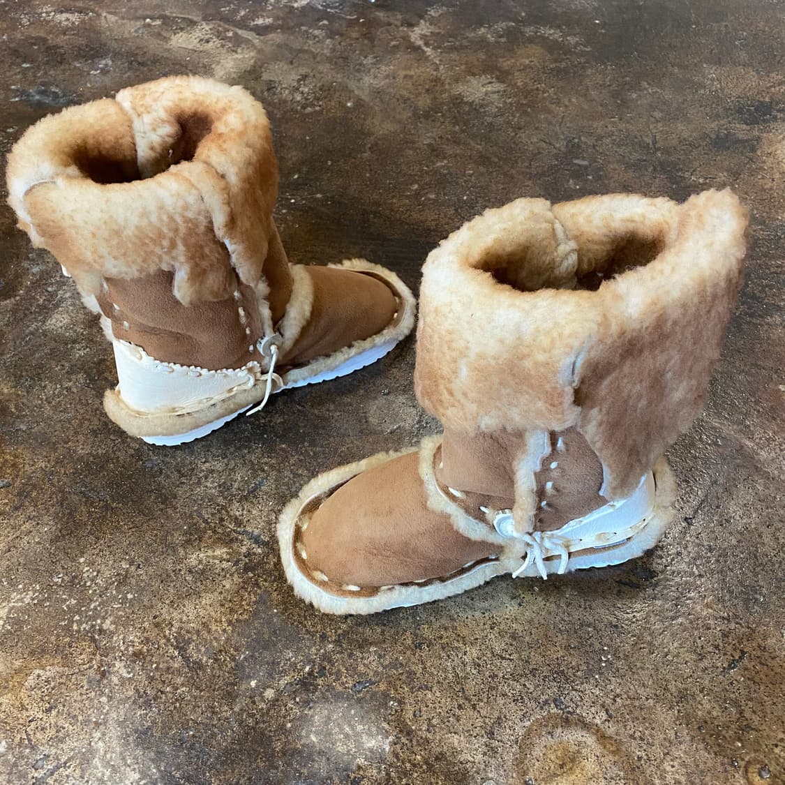 (US8) Malibu cowboy 양털 부츠 상품이미지3