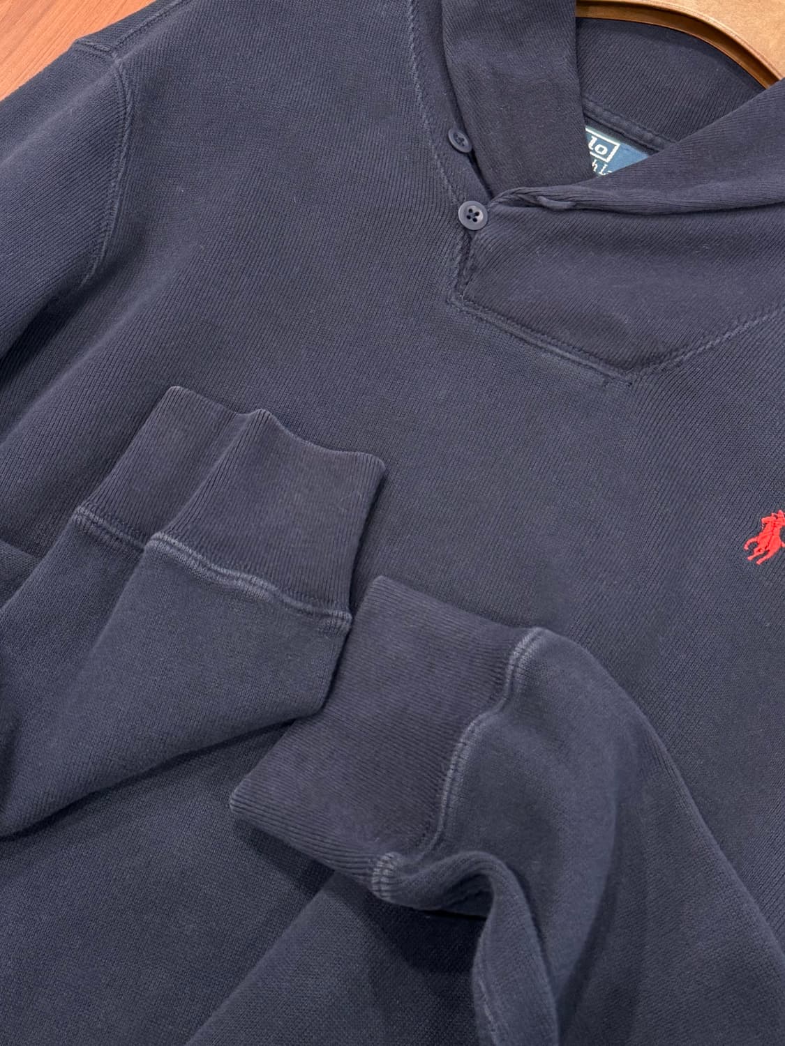 Polo ralph lauren 폴로 랄프로렌 숄카라 니트 (navy) 상품이미지9