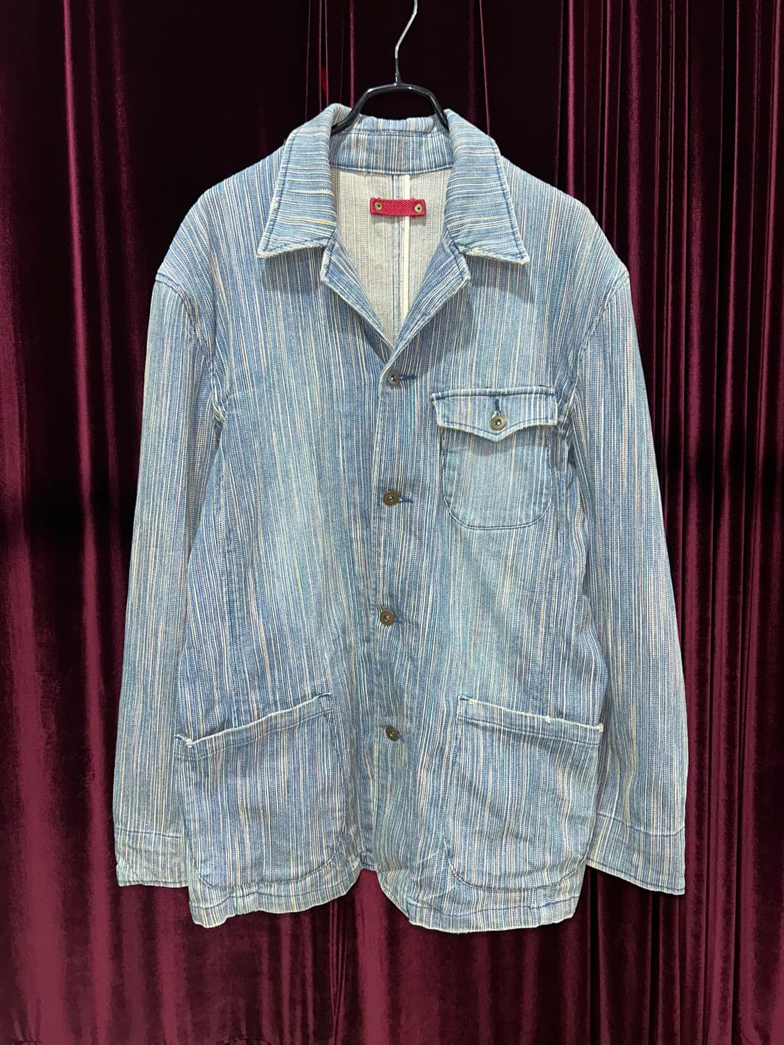 FISSARE stretch denim jacket 상품이미지1