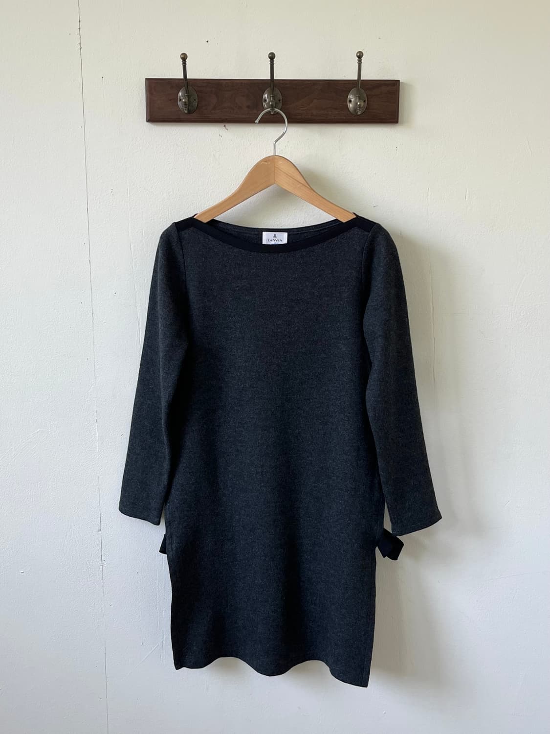 LANVIN 트임 울 원피스 상품이미지1