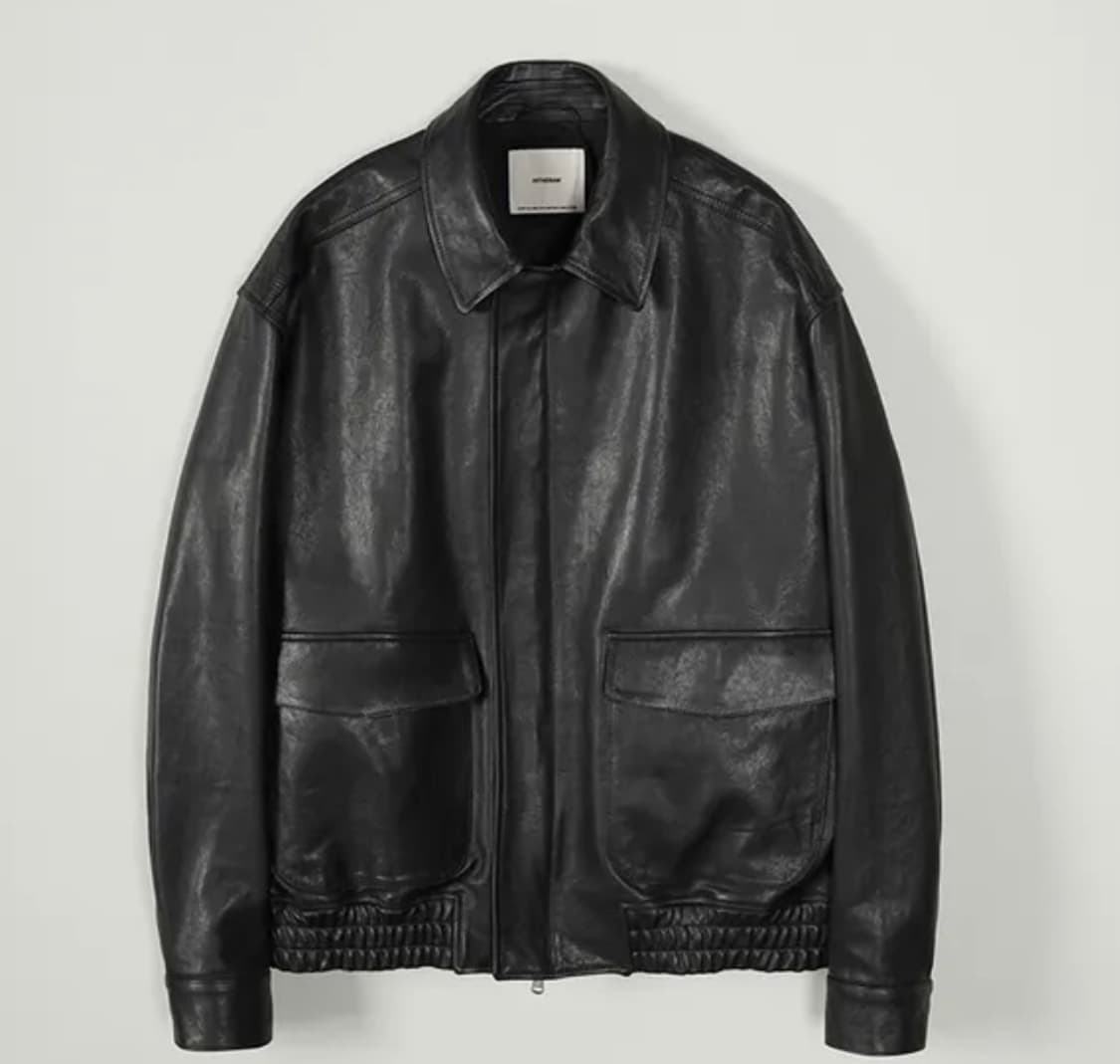 인더로우 레더 A2 자켓 블랙 3 사이즈 판매합니다. 상품이미지1