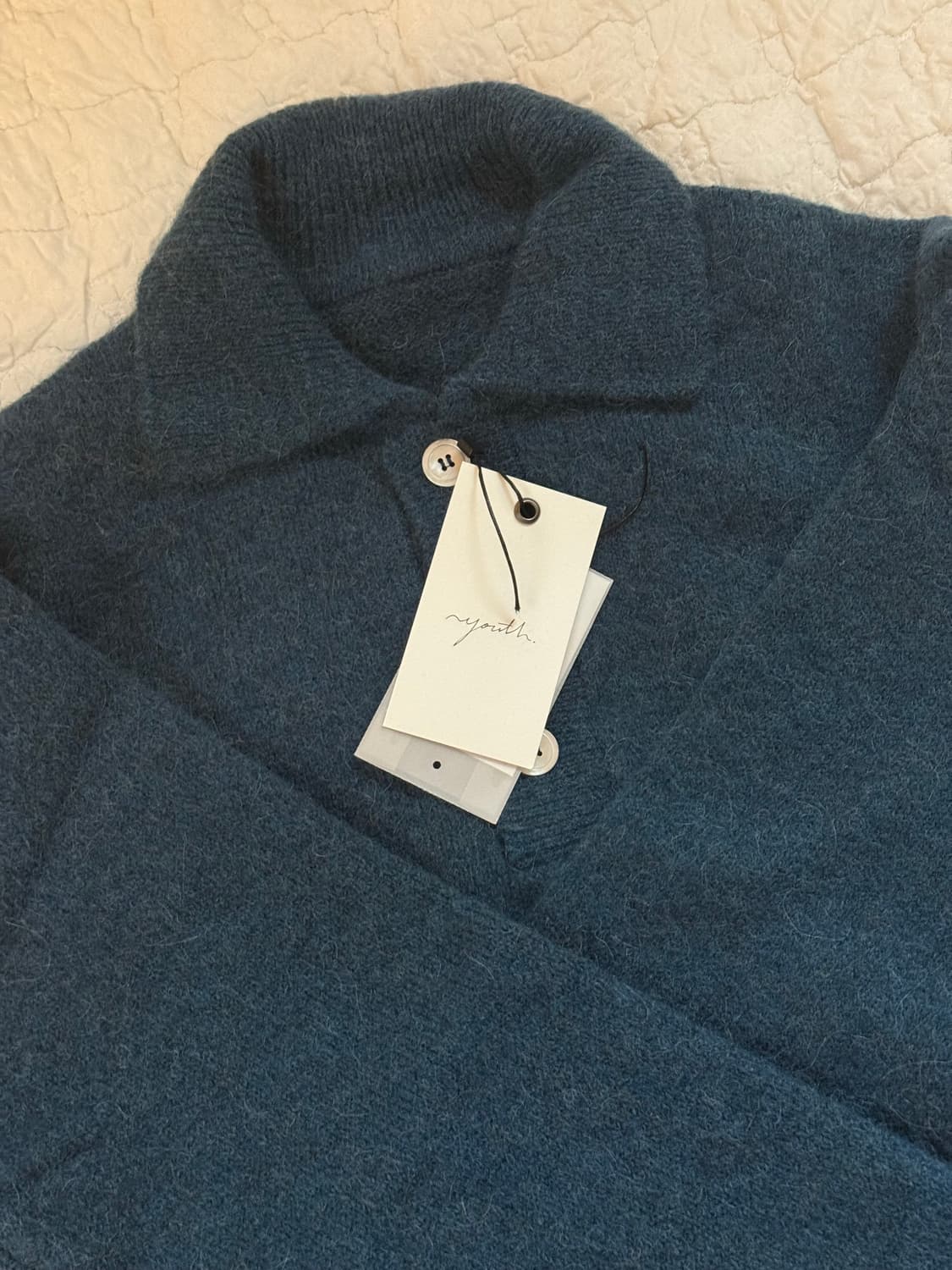 youth oversized knit collar sweater m 상품이미지1