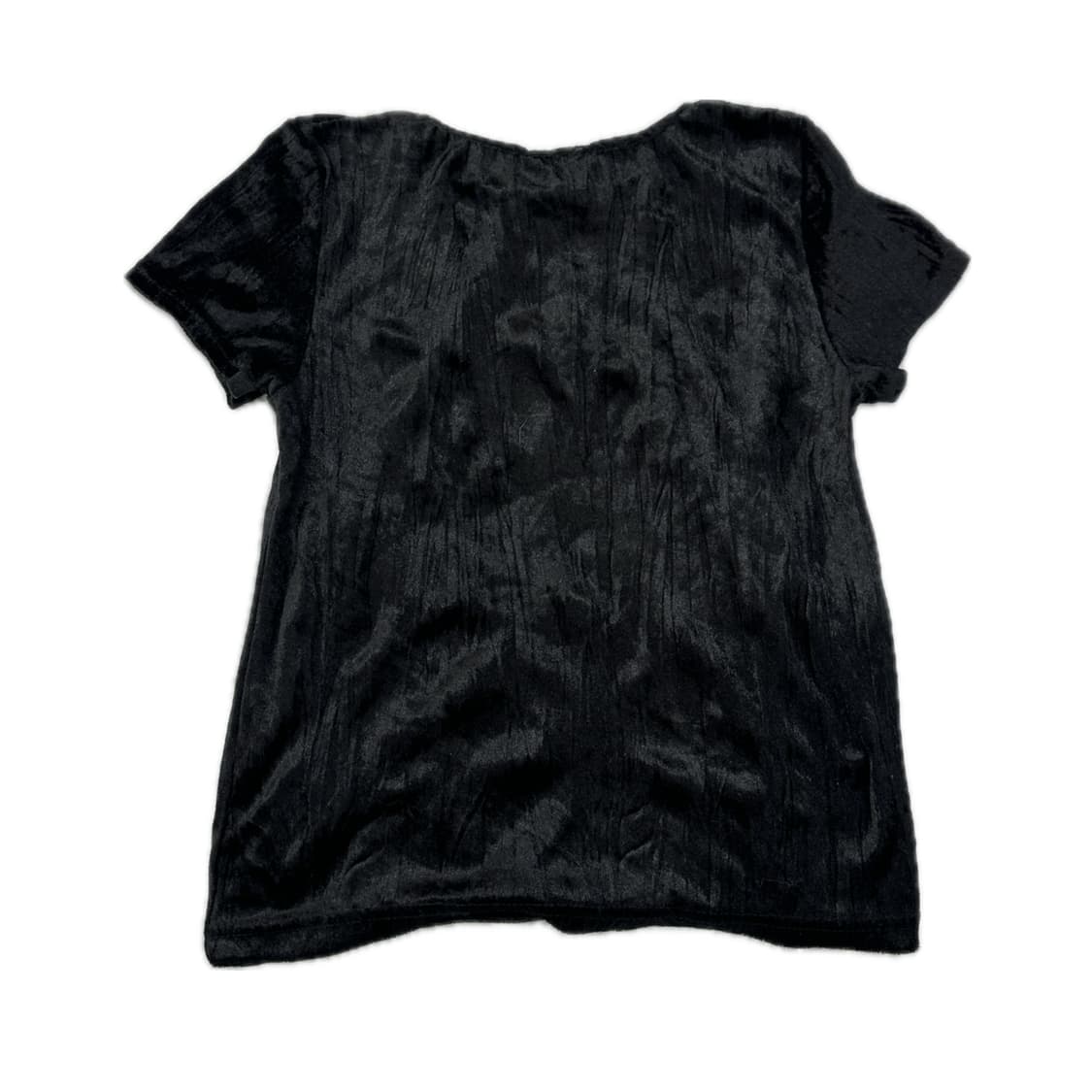 나나깔 벨벳 슬림 프린팅 반팔 티셔츠 HOROSCOPE 이너 고스로리  상품이미지3