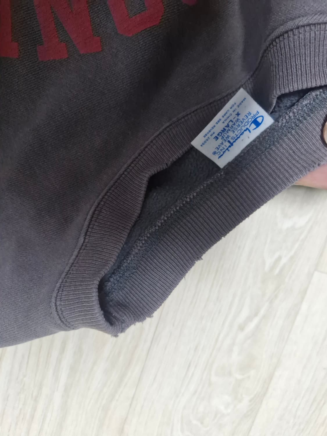 빈티지 00s 리버스위브 챔피온 스웨트 셔츠 xl 상품이미지3