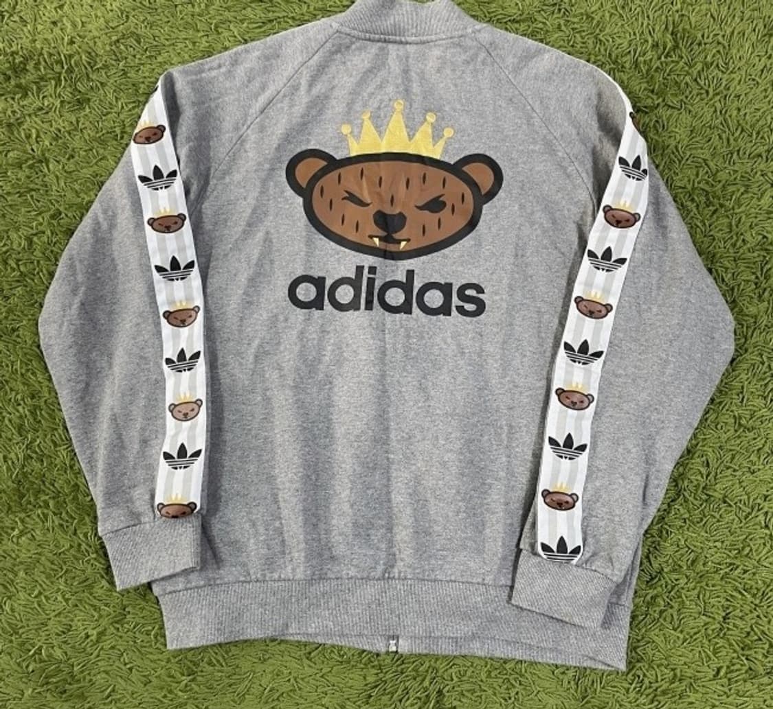 아디다스 테디베어 그레이 트랙탑 져지집업 110/XXL 상품이미지3