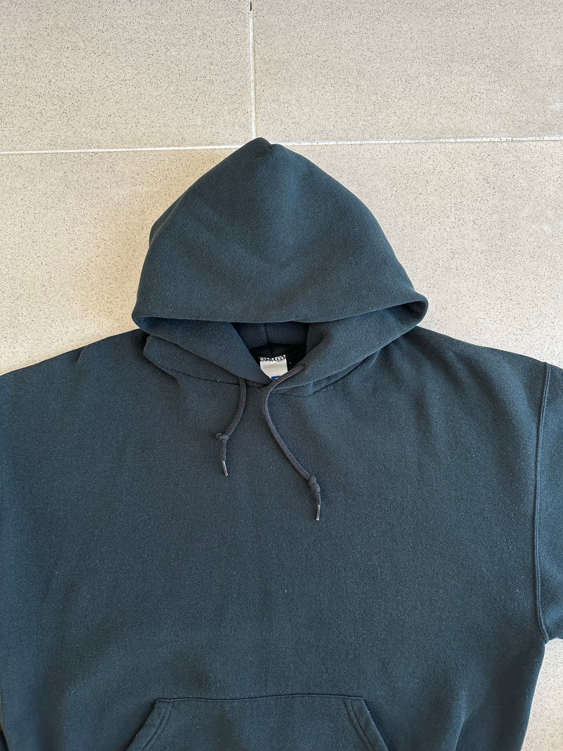 00s 빈티지 러셀 후드 그린 XL 상품이미지4