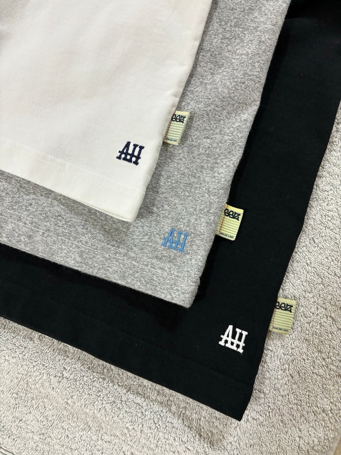 SSZ x AH x BEAMS 로스앤젤레스 어페럴 티셔츠 블랙 XXL 상품이미지10