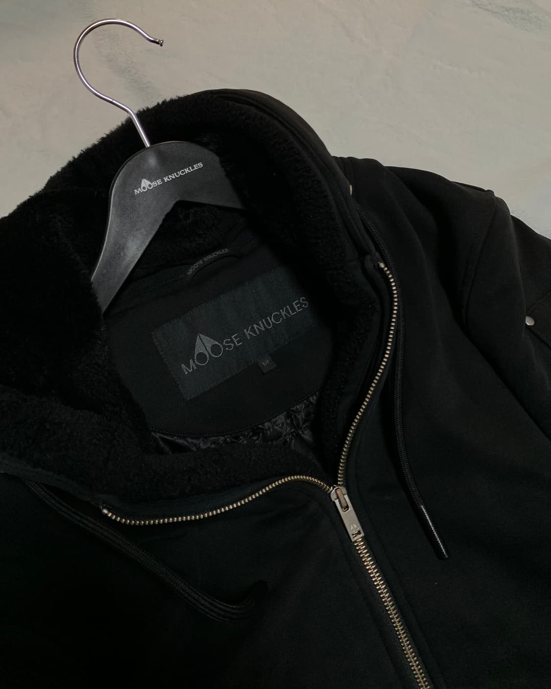 무스너클 블랙 버니스웨터 집업 상품이미지6