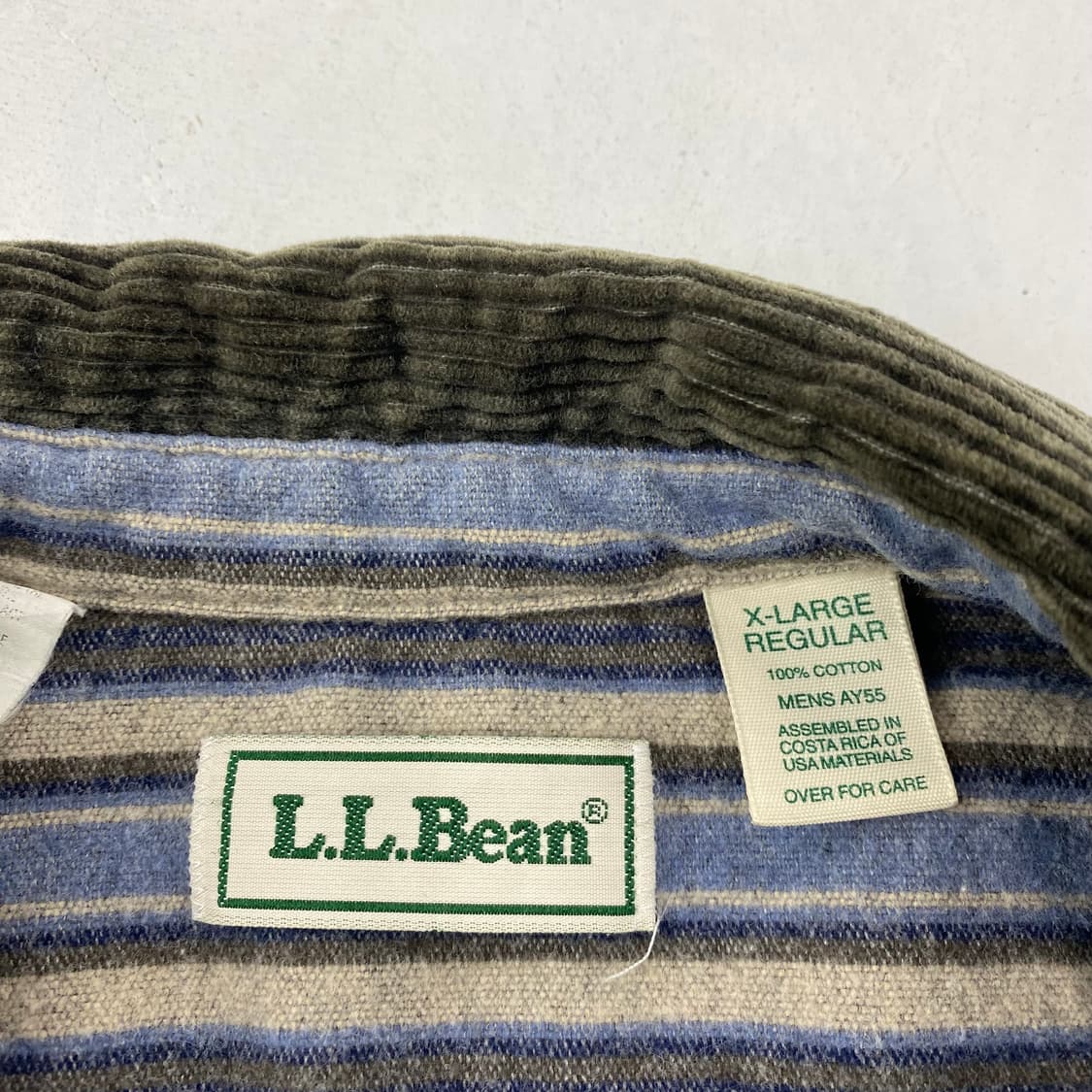 엘엘빈 포켓 패턴 코튼 셔츠 자켓 (110) 상품이미지6