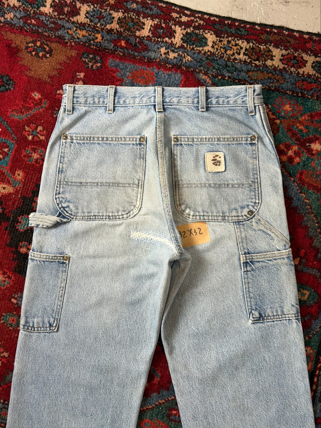 00's USA OG 칼하트 B07 더블니 팬츠 칼하트 데님 더블니 상품이미지6