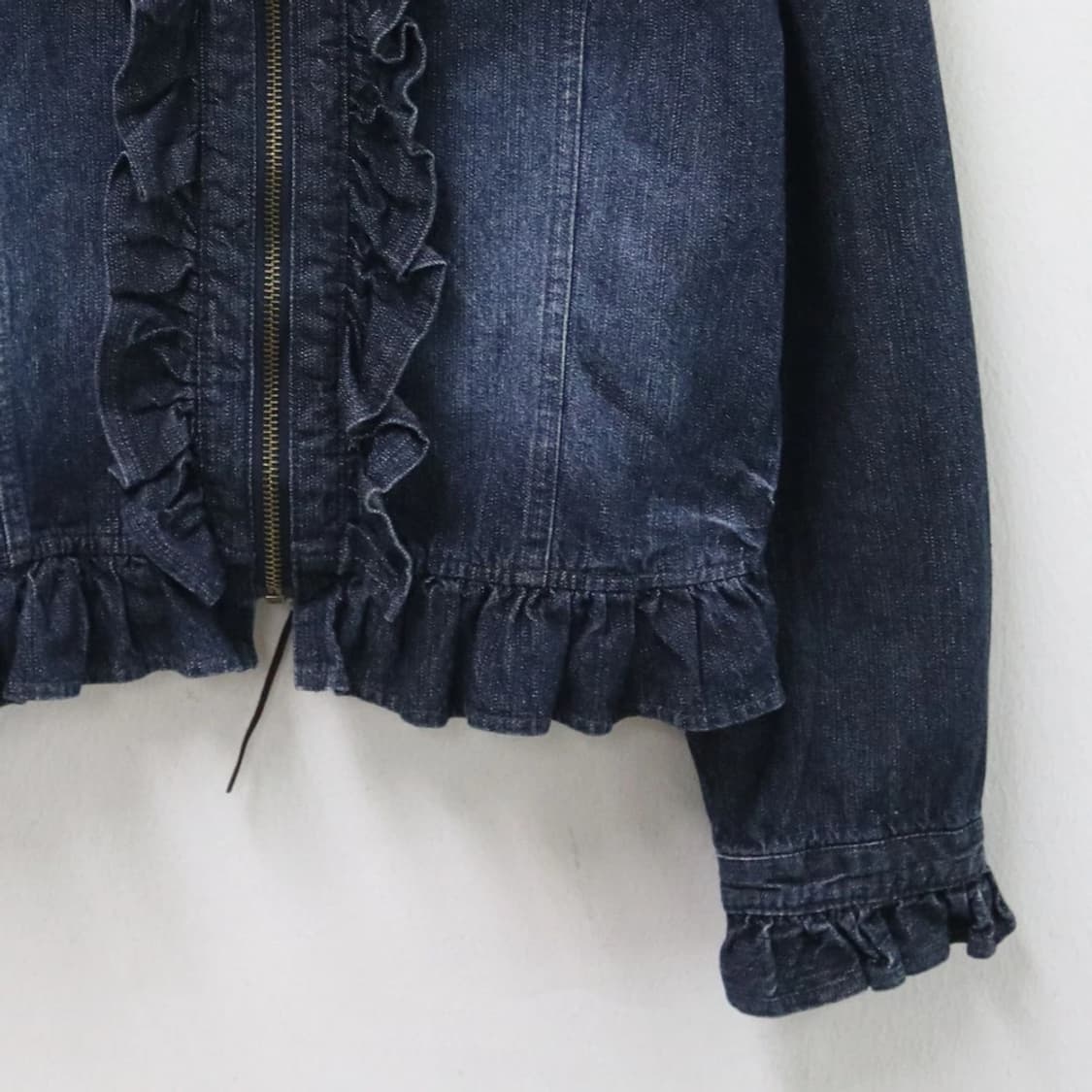 FEEL EASY HAVE 프릴 데님 자켓 67464 상품이미지4