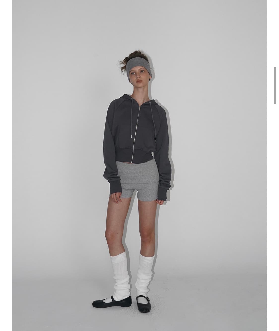 블랙업 코닉 나그랑 후드집업 블랙 (MADE) 상품이미지3