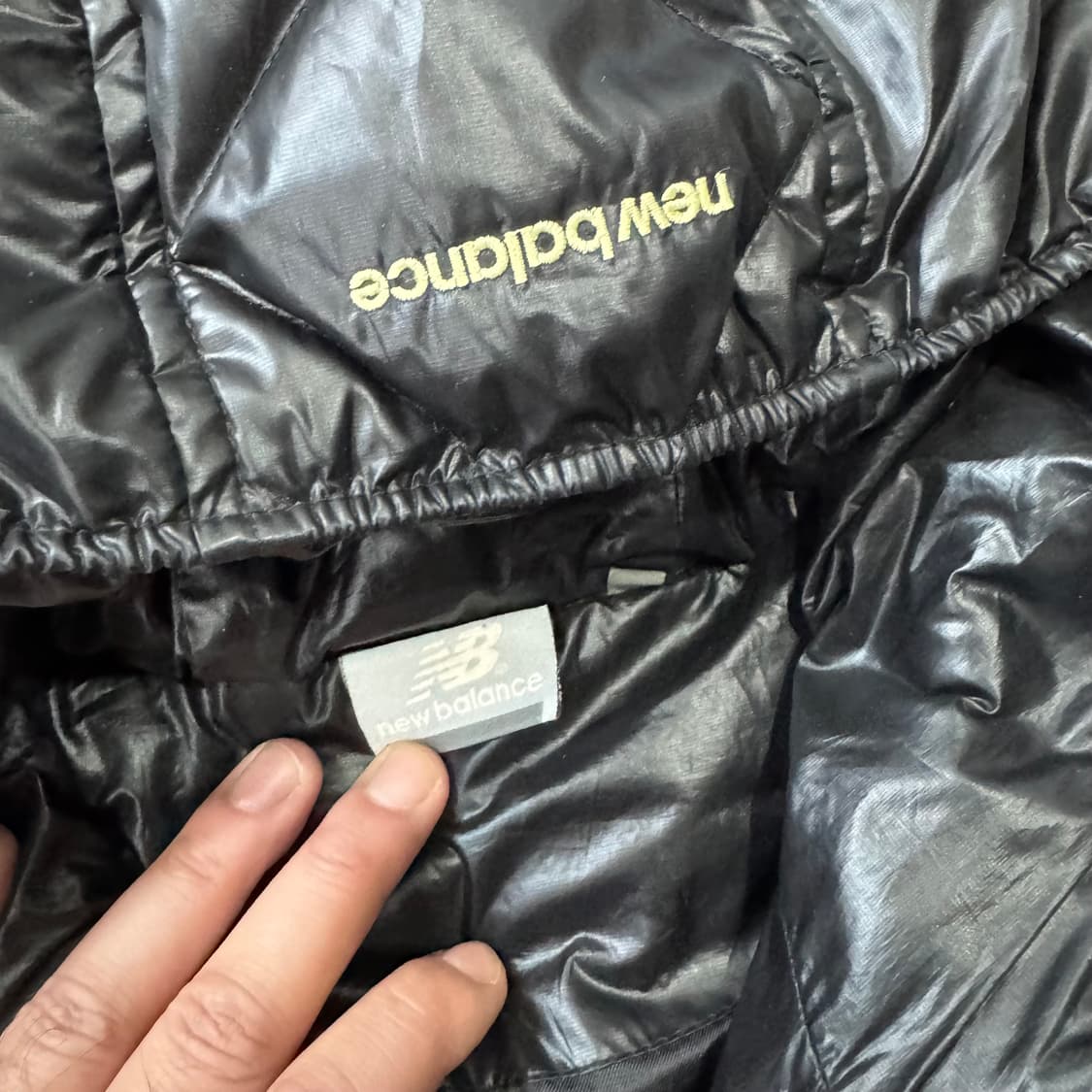 뉴발 퀼팅 다운 재킷 상품이미지4