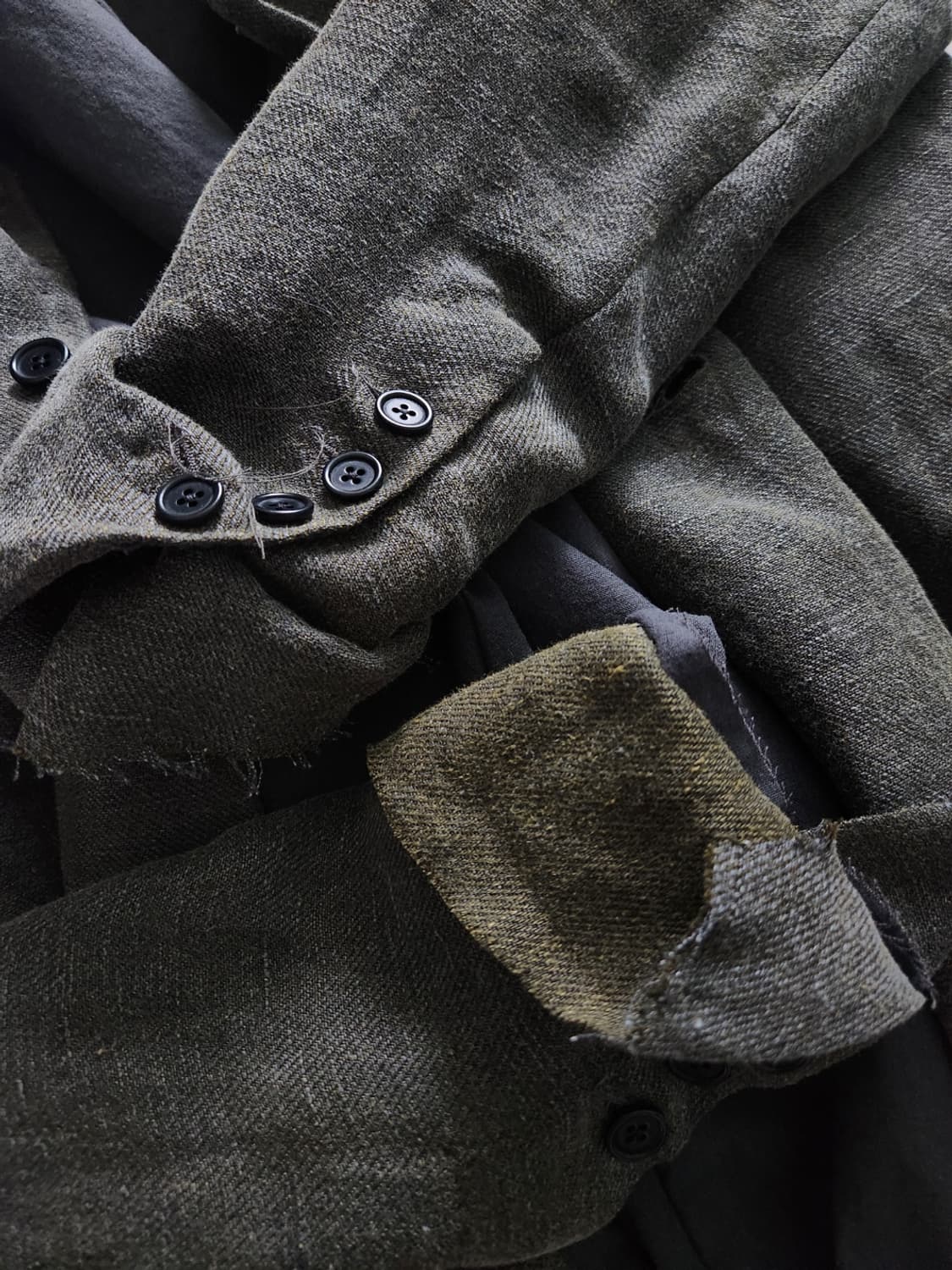 TwoBuildersHouse Japanese Linen Greeny 상품이미지5