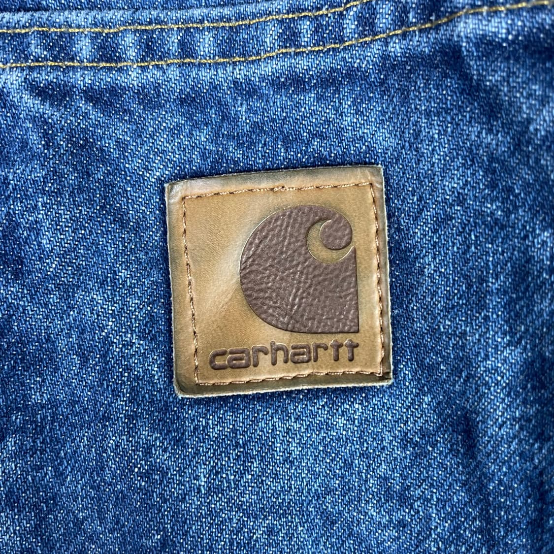 칼하트 C59 데님 chore coat 블랭킷 라인 상품이미지4