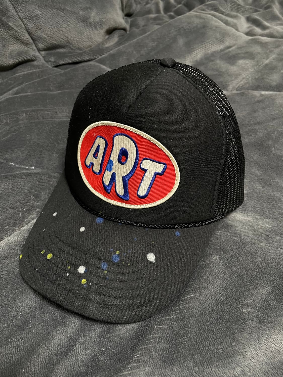 [OS] 메이드원 아트 트러커캡 블랙 상품이미지1