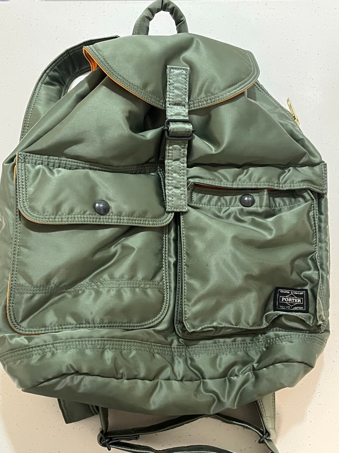 요시다포터 탱커 백팩 세이지 그린 상품이미지1