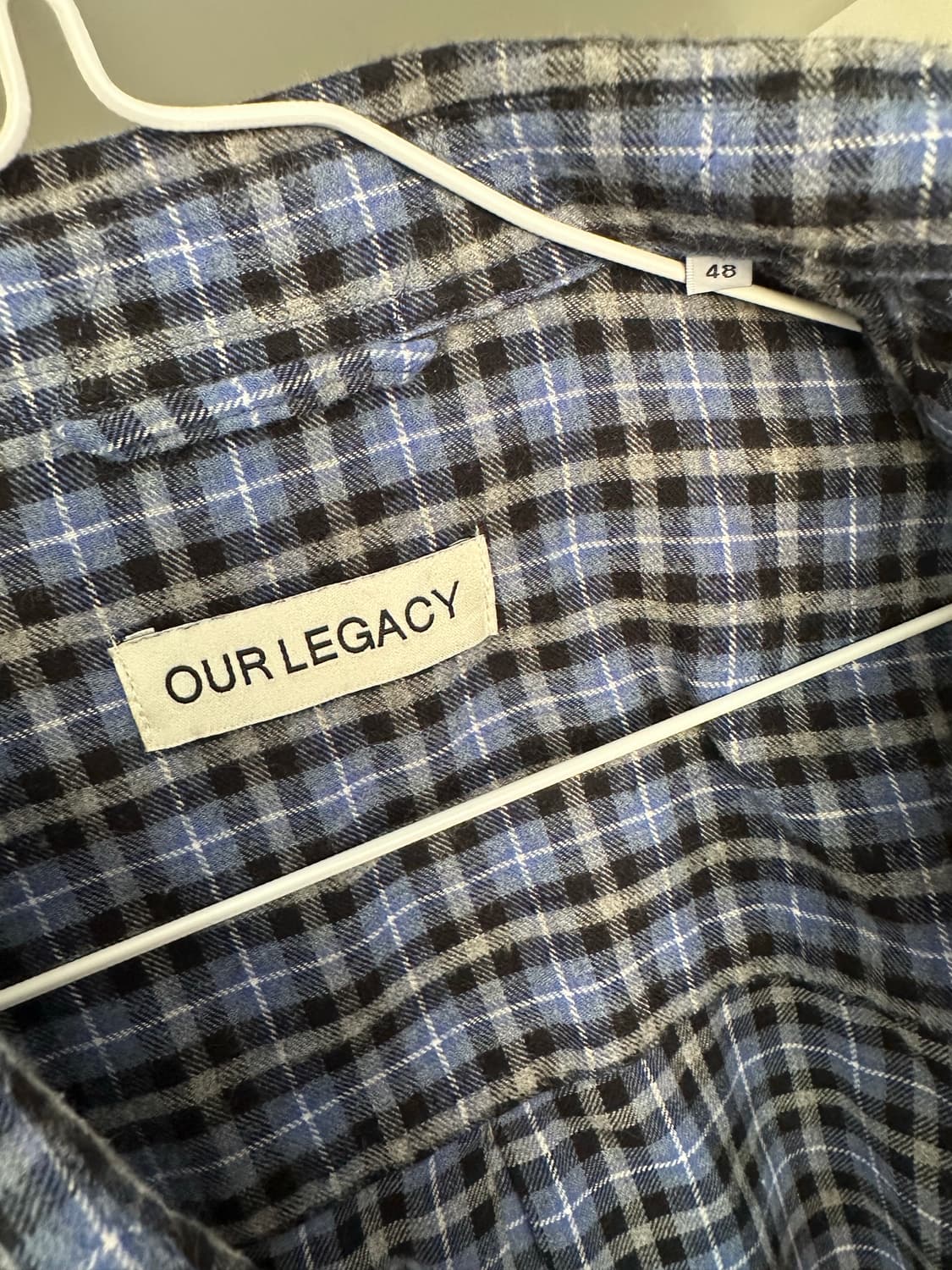 [48]아워레가시 어보브 켄트럴 체크 셔츠 상품이미지3