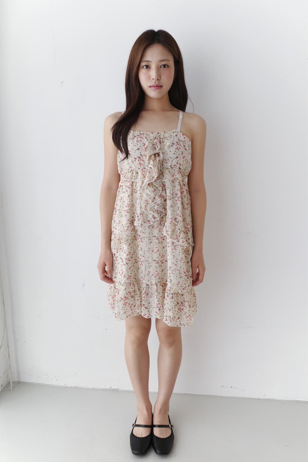 flower frill sleeveless one-piece 상품이미지8