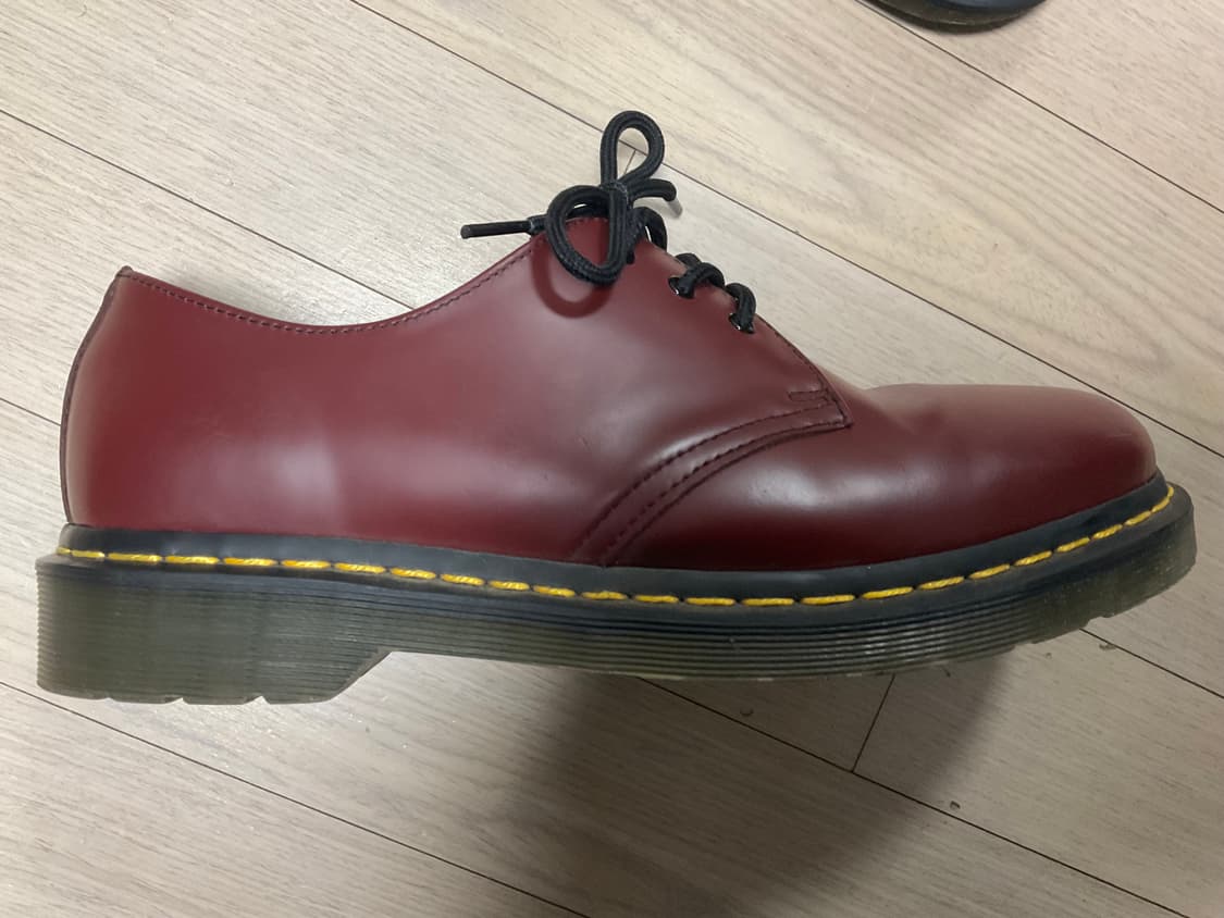 닥터마틴 1461 체리레드 270(박스포함) 상품이미지3